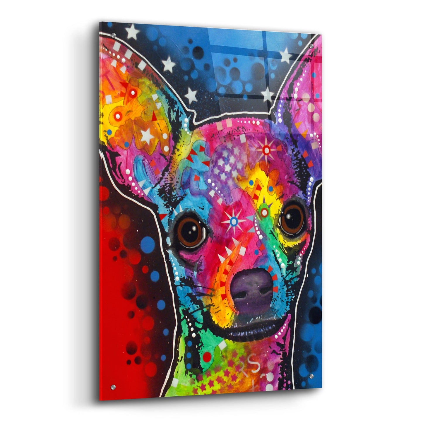 Epic Art 'Bubble Chi' by Dean Russo Studios, Acrylic Glass Wall Art,24x36