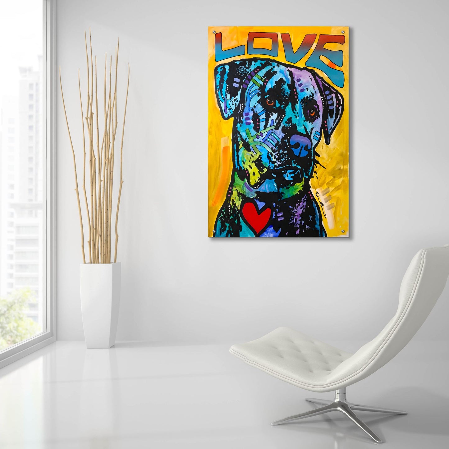 Epic Art 'Gentle Giant' by Dean Russo Studios, Acrylic Glass Wall Art,24x36