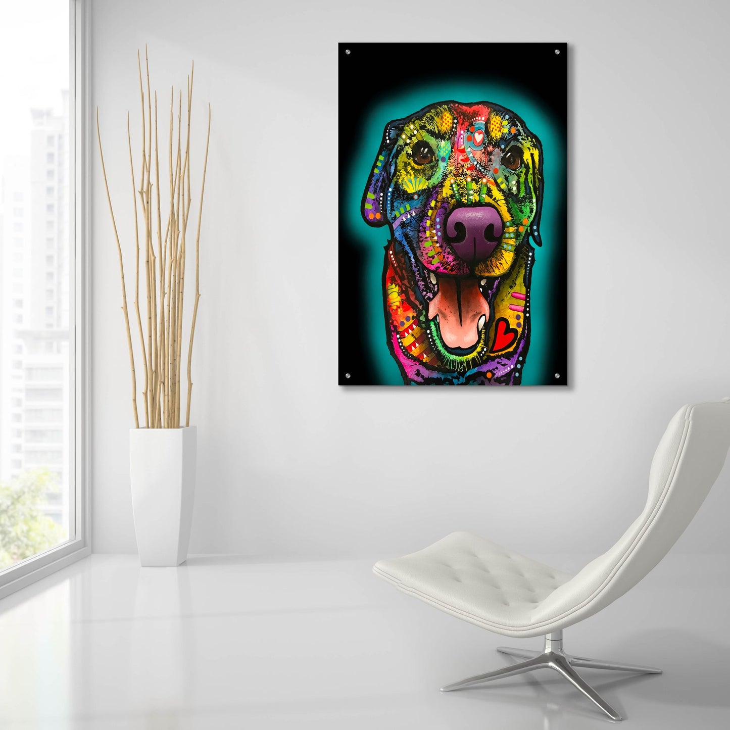 Epic Art 'Heart Full' by Dean Russo Studios, Acrylic Glass Wall Art,24x36