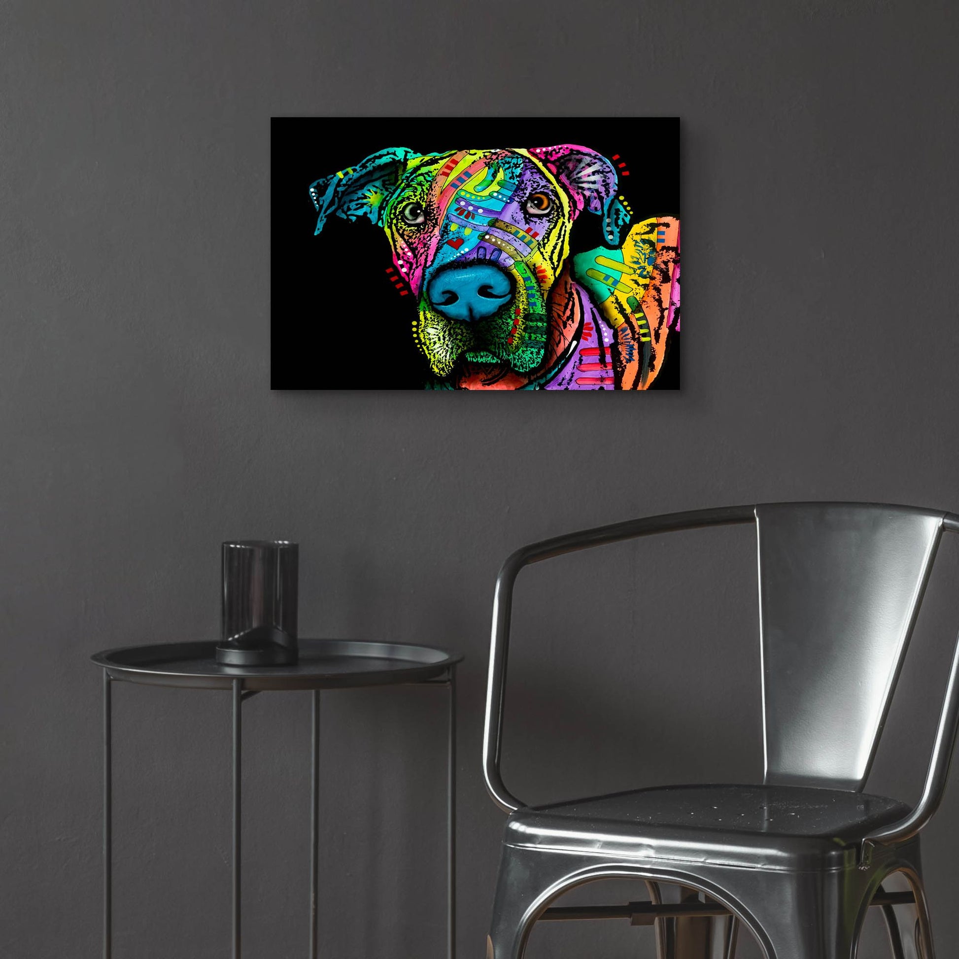 Epic Art 'Indelible Dane' by Dean Russo Studios, Acrylic Glass Wall Art,24x16