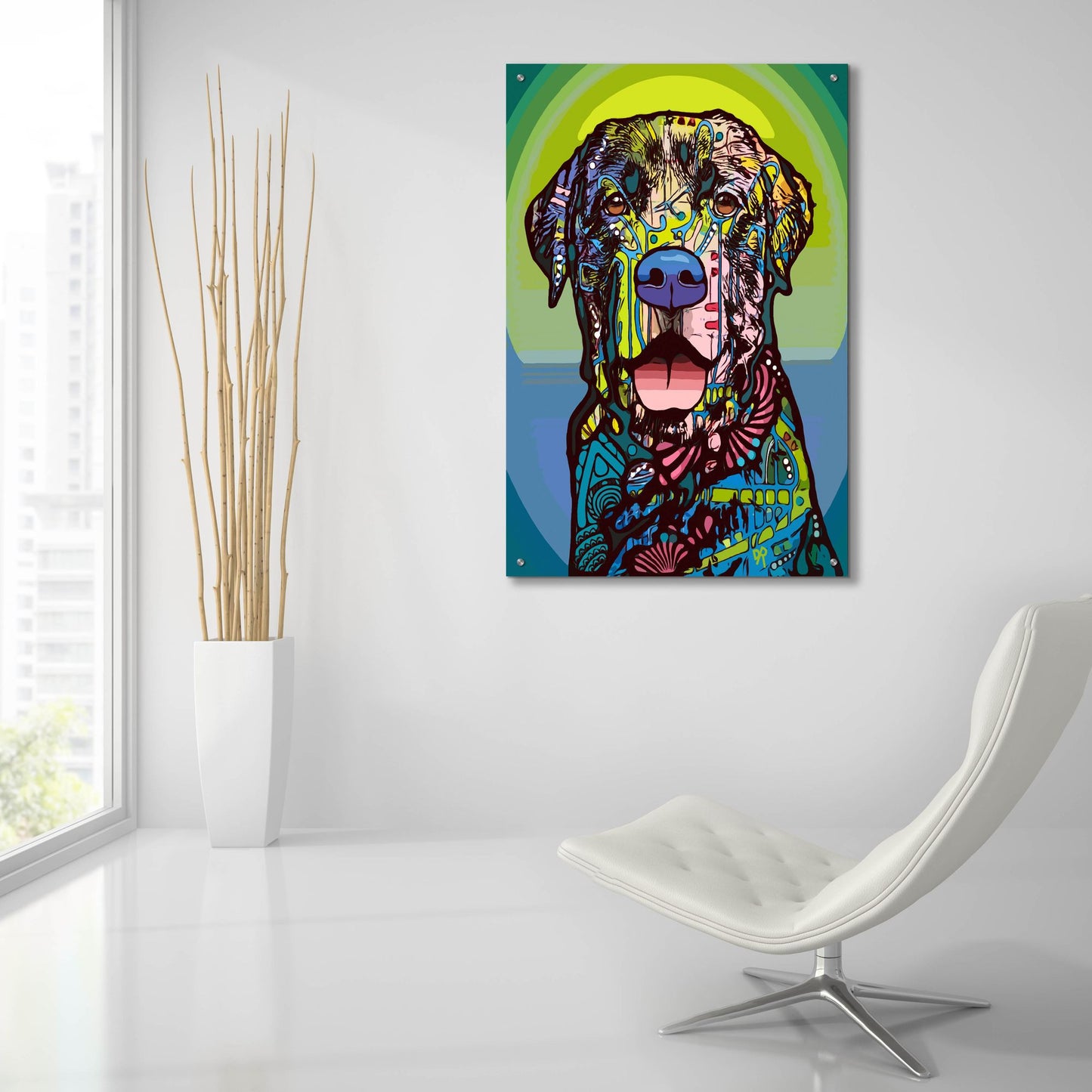 Epic Art 'Indelible Lab' by Dean Russo Studios, Acrylic Glass Wall Art,24x36