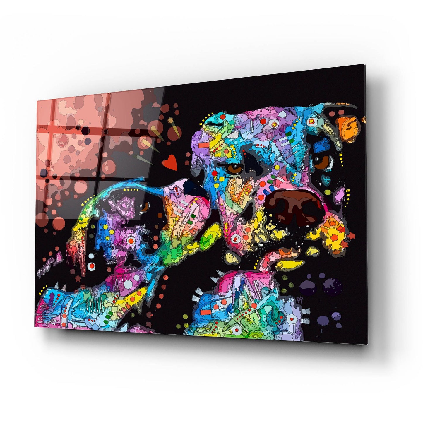 Epic Art 'It's Just Puppy Love' by Dean Russo Studios, Acrylic Glass Wall Art,24x16