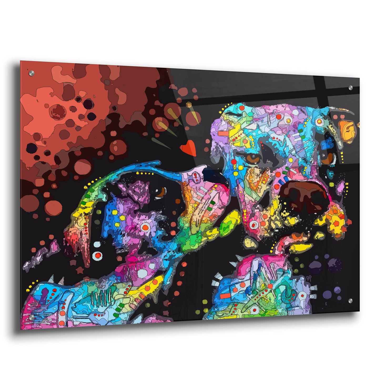 Epic Art 'It's Just Puppy Love' by Dean Russo Studios, Acrylic Glass Wall Art,36x24