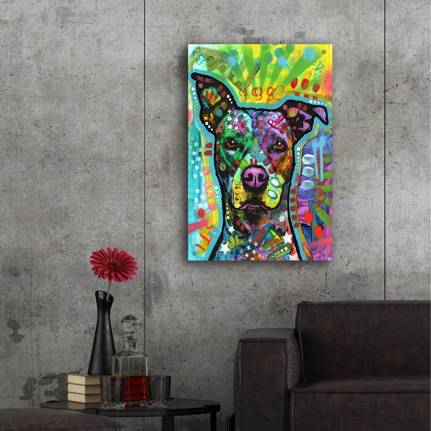 Epic Art 'It's Only Love' by Dean Russo Studios, Acrylic Glass Wall Art,24x36