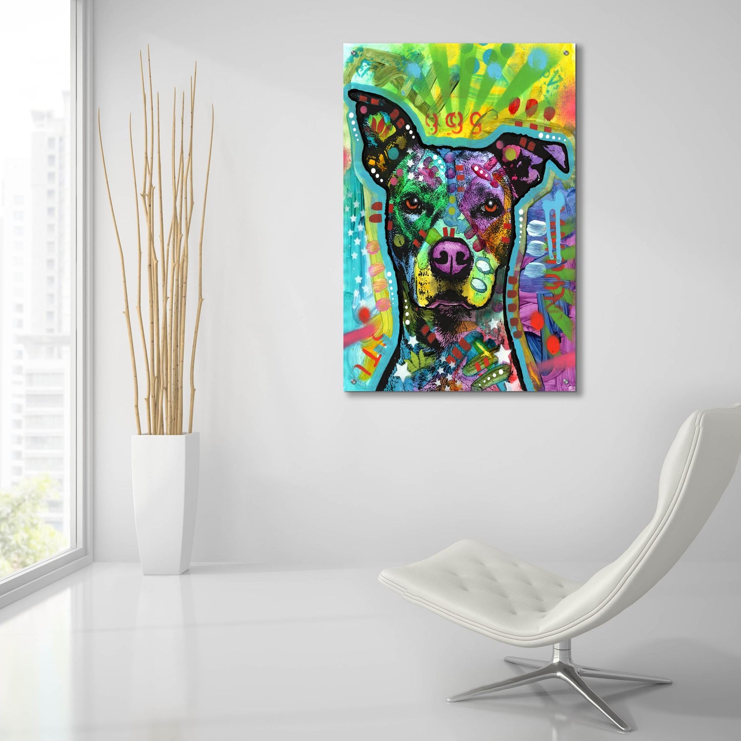 Epic Art 'It's Only Love' by Dean Russo Studios, Acrylic Glass Wall Art,24x36