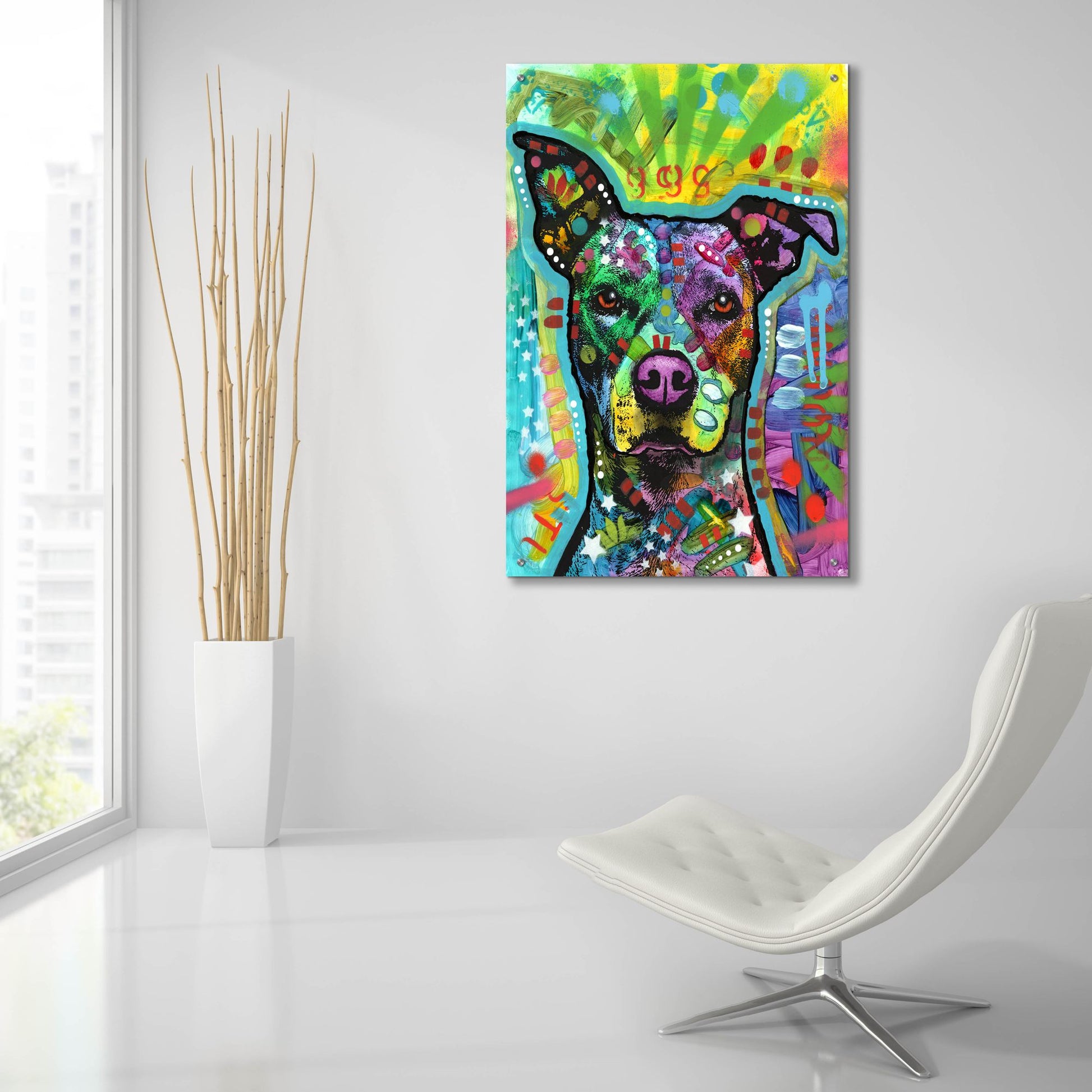 Epic Art 'It's Only Love' by Dean Russo Studios, Acrylic Glass Wall Art,24x36
