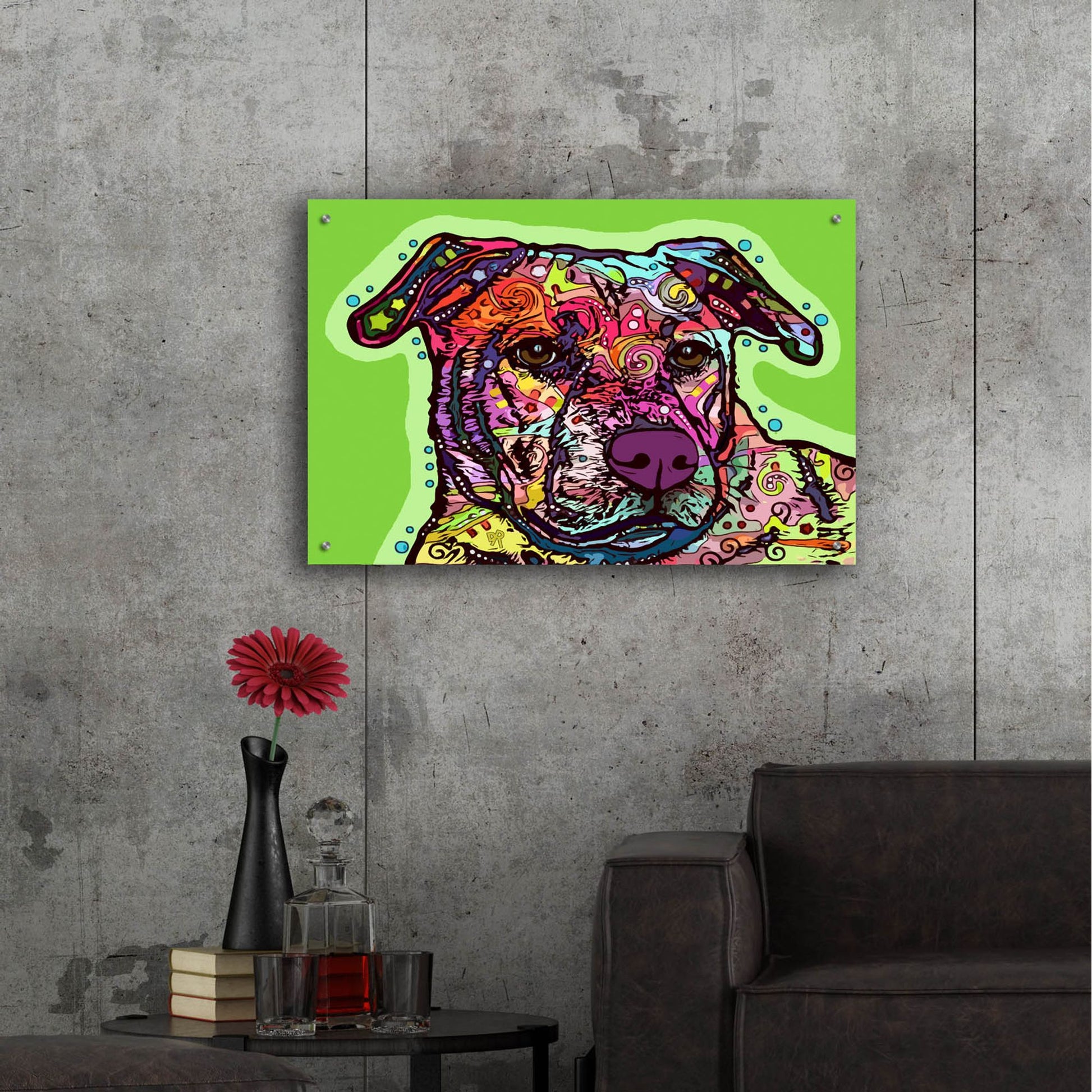 Epic Art 'Look Of Love' by Dean Russo Studios, Acrylic Glass Wall Art,36x24