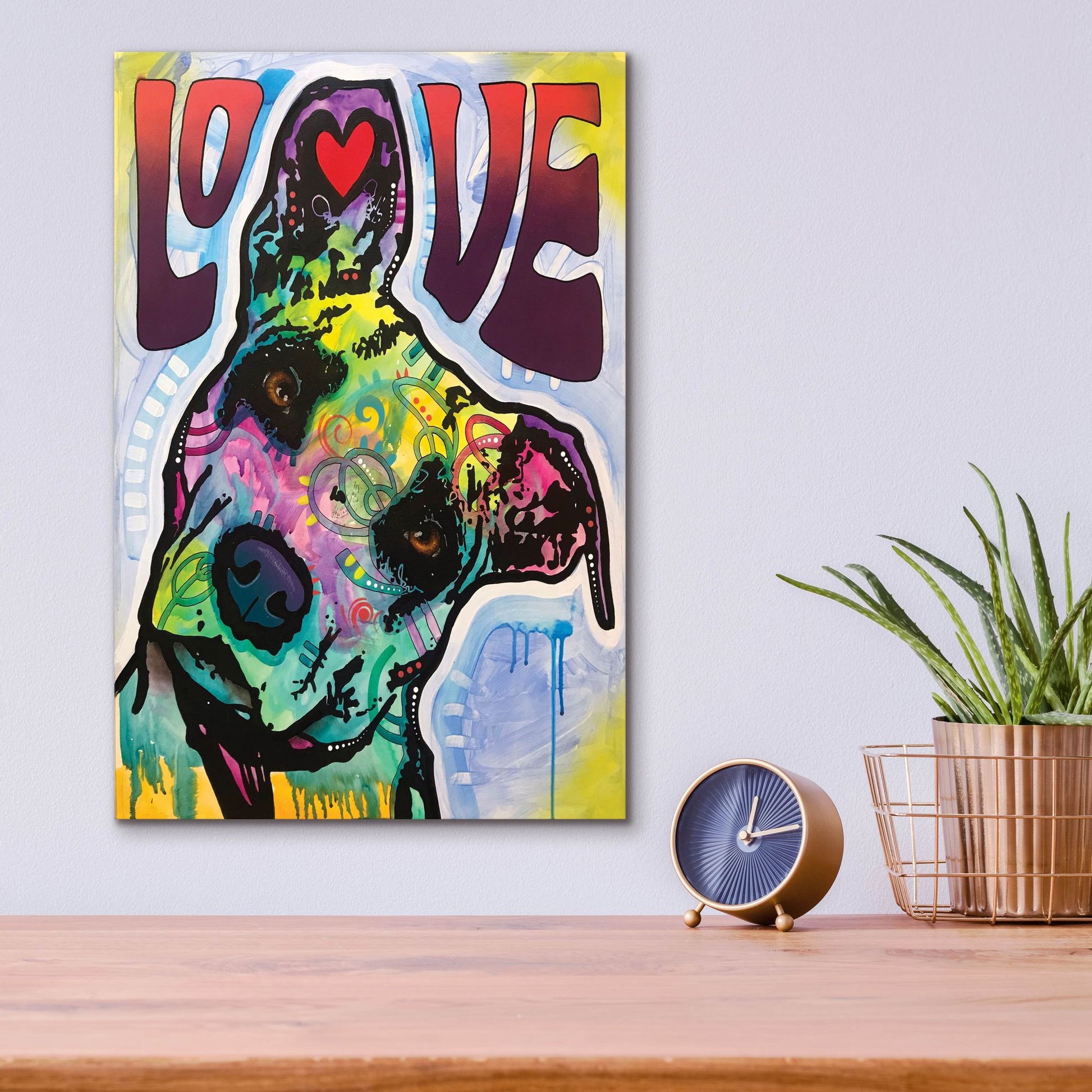 Epic Art 'Love and Trust' by Dean Russo Studios, Acrylic Glass Wall Art,12x16