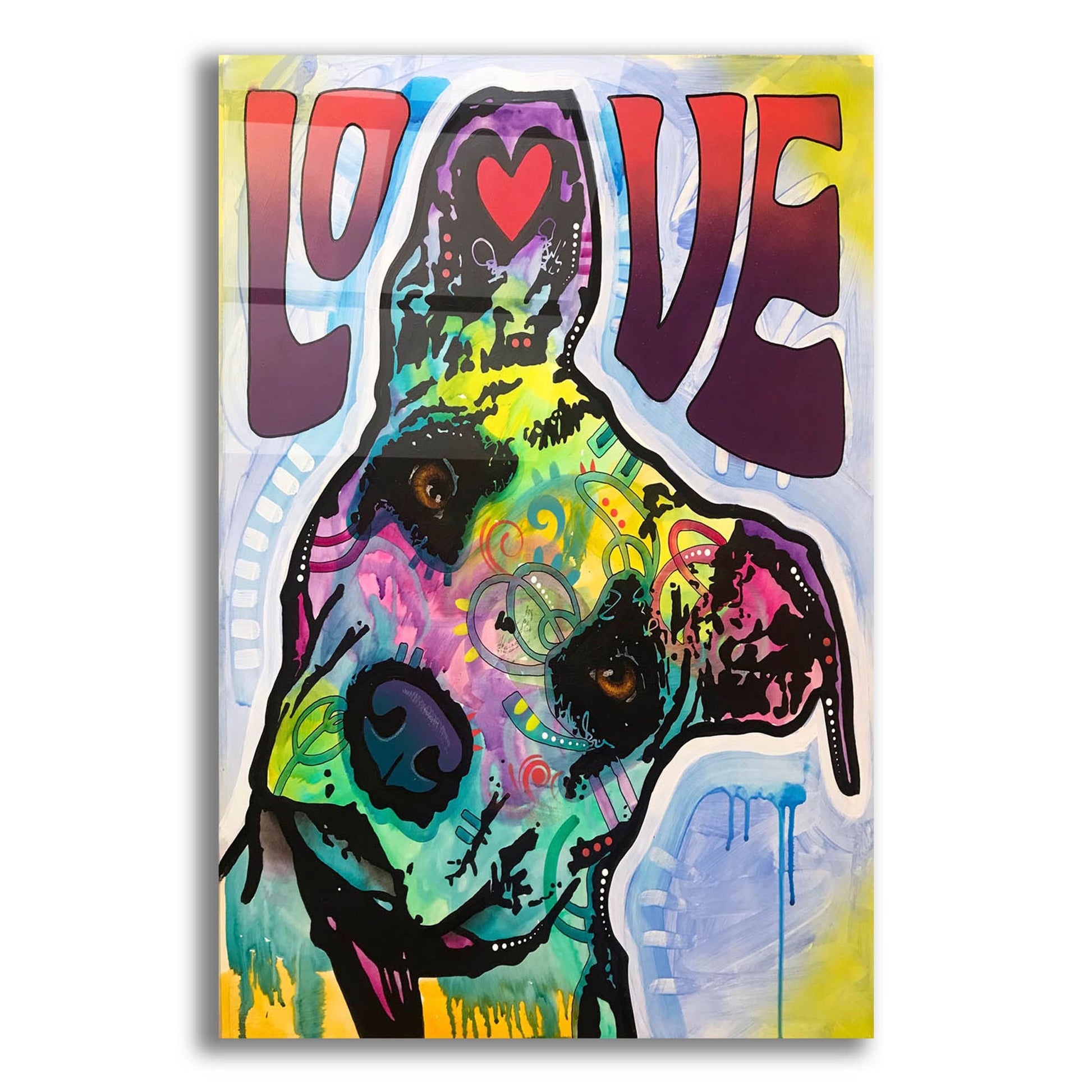 Epic Art 'Love and Trust' by Dean Russo Studios, Acrylic Glass Wall Art,12x16