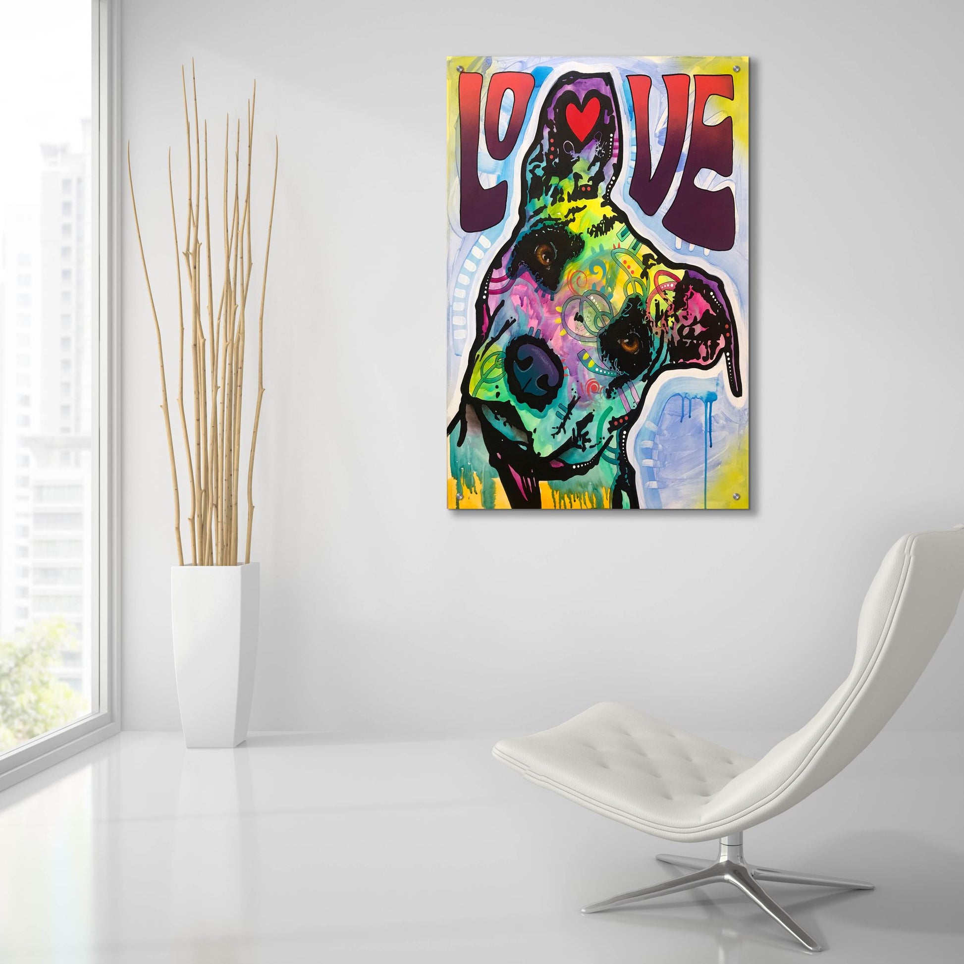 Epic Art 'Love and Trust' by Dean Russo Studios, Acrylic Glass Wall Art,24x36