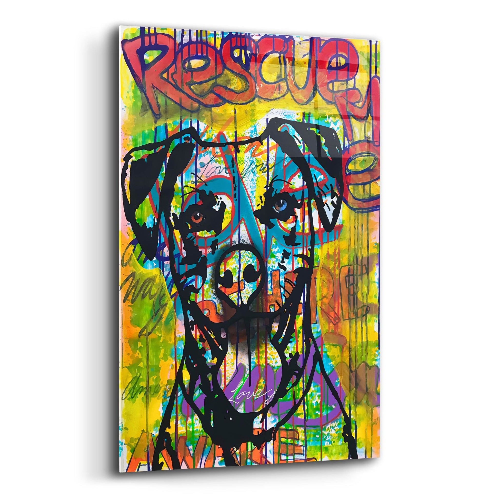 Epic Art 'Rescue Me' by Dean Russo Studios, Acrylic Glass Wall Art,12x16