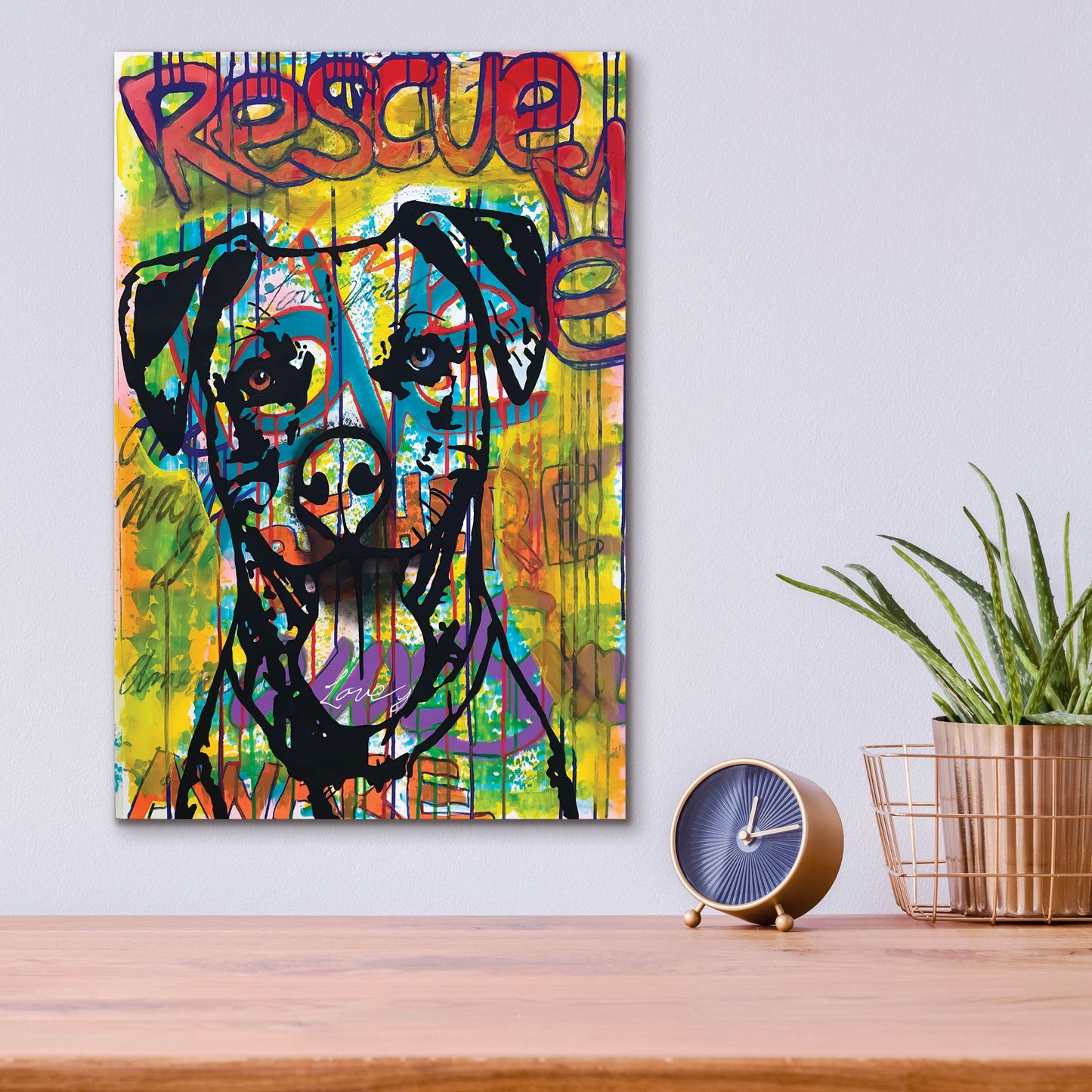 Epic Art 'Rescue Me' by Dean Russo Studios, Acrylic Glass Wall Art,12x16