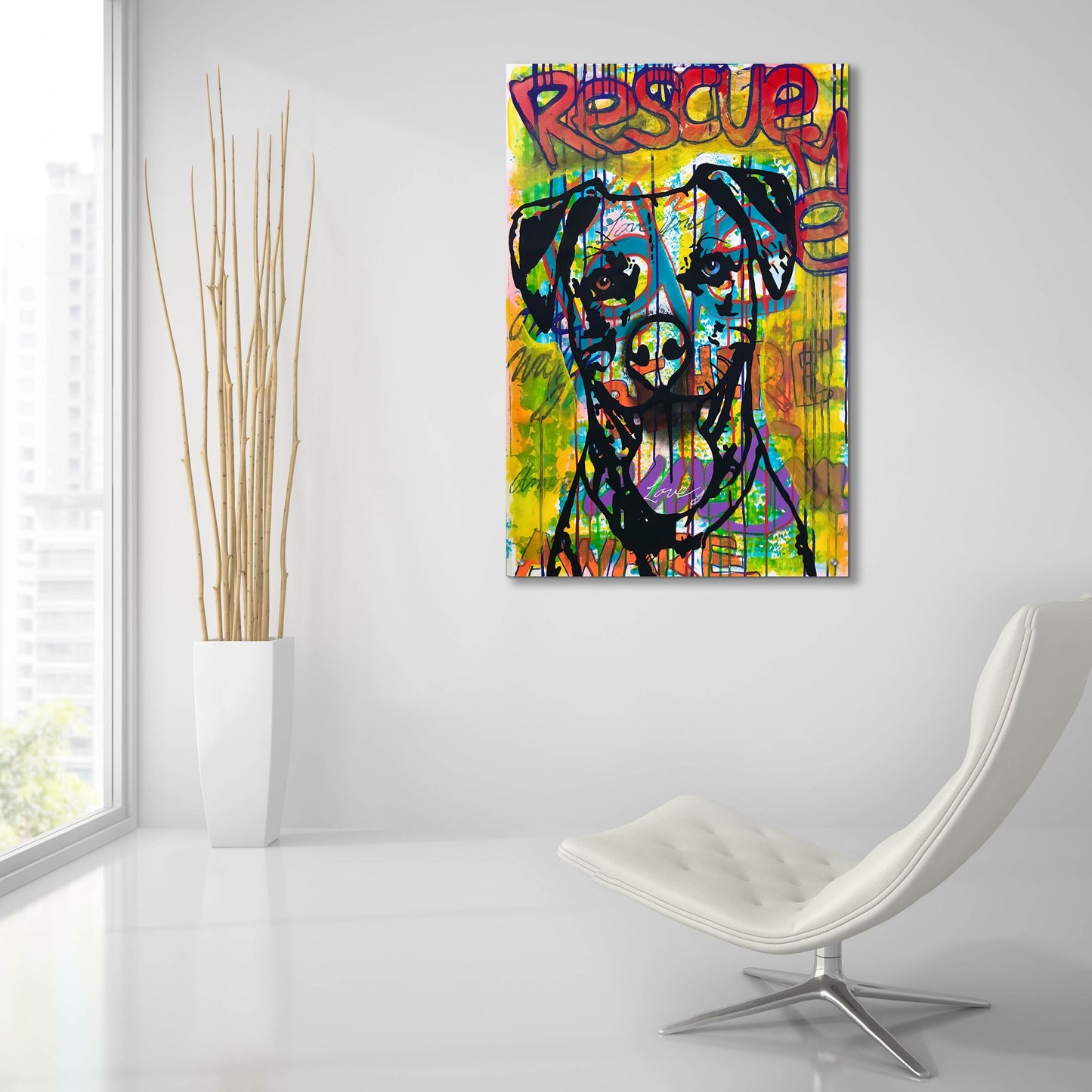 Epic Art 'Rescue Me' by Dean Russo Studios, Acrylic Glass Wall Art,24x36