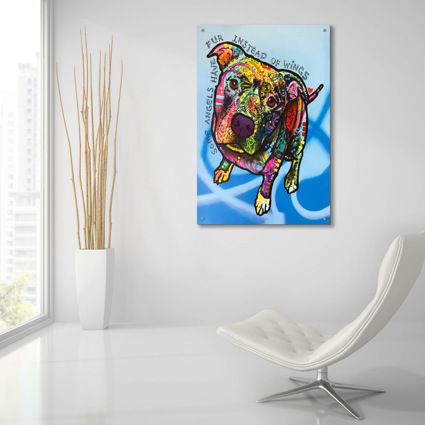 Epic Art 'Some Angels' by Dean Russo Studios, Acrylic Glass Wall Art,24x36