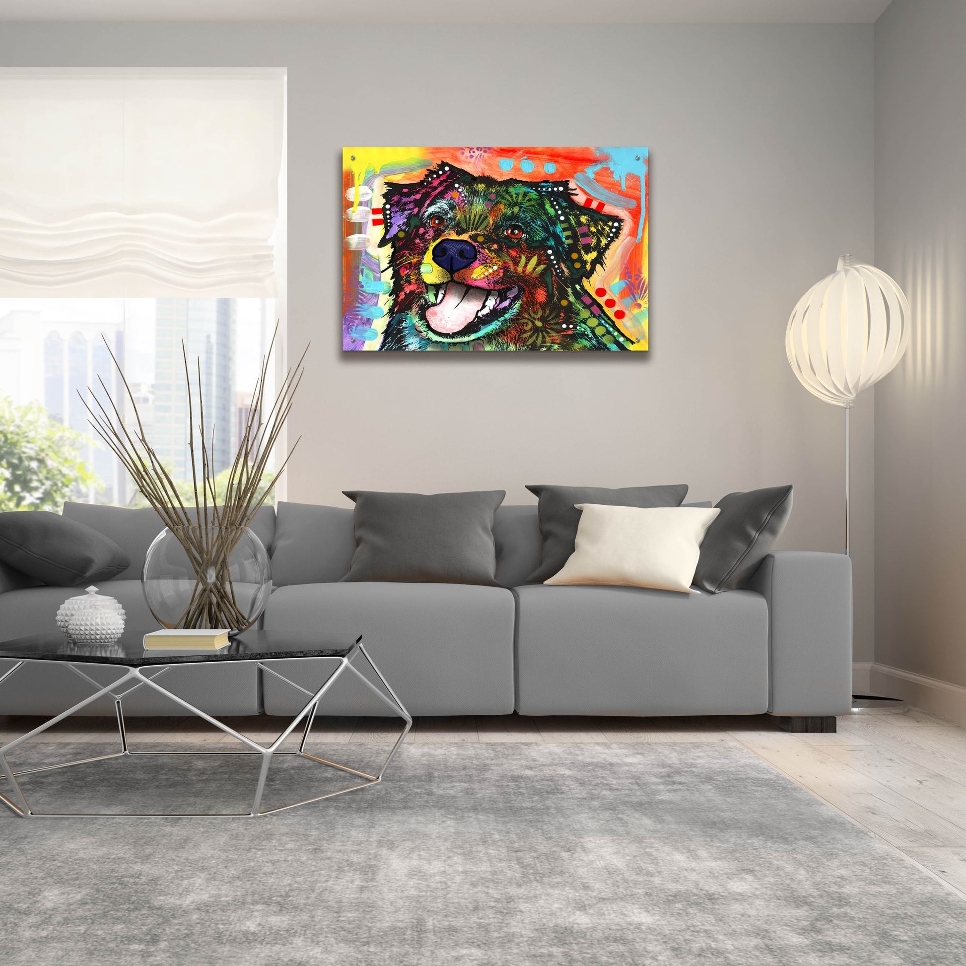 Epic Art 'Speak' by Dean Russo Studios, Acrylic Glass Wall Art,36x24