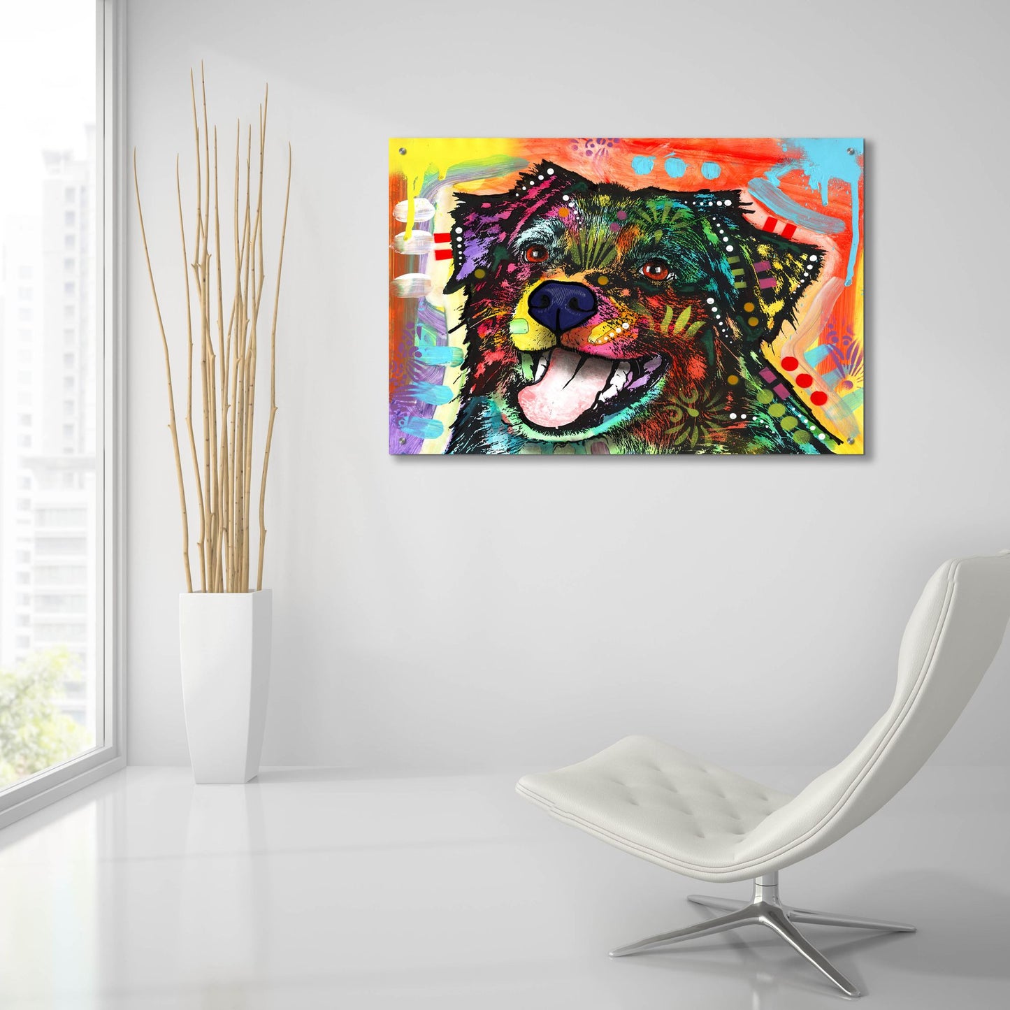 Epic Art 'Speak' by Dean Russo Studios, Acrylic Glass Wall Art,36x24