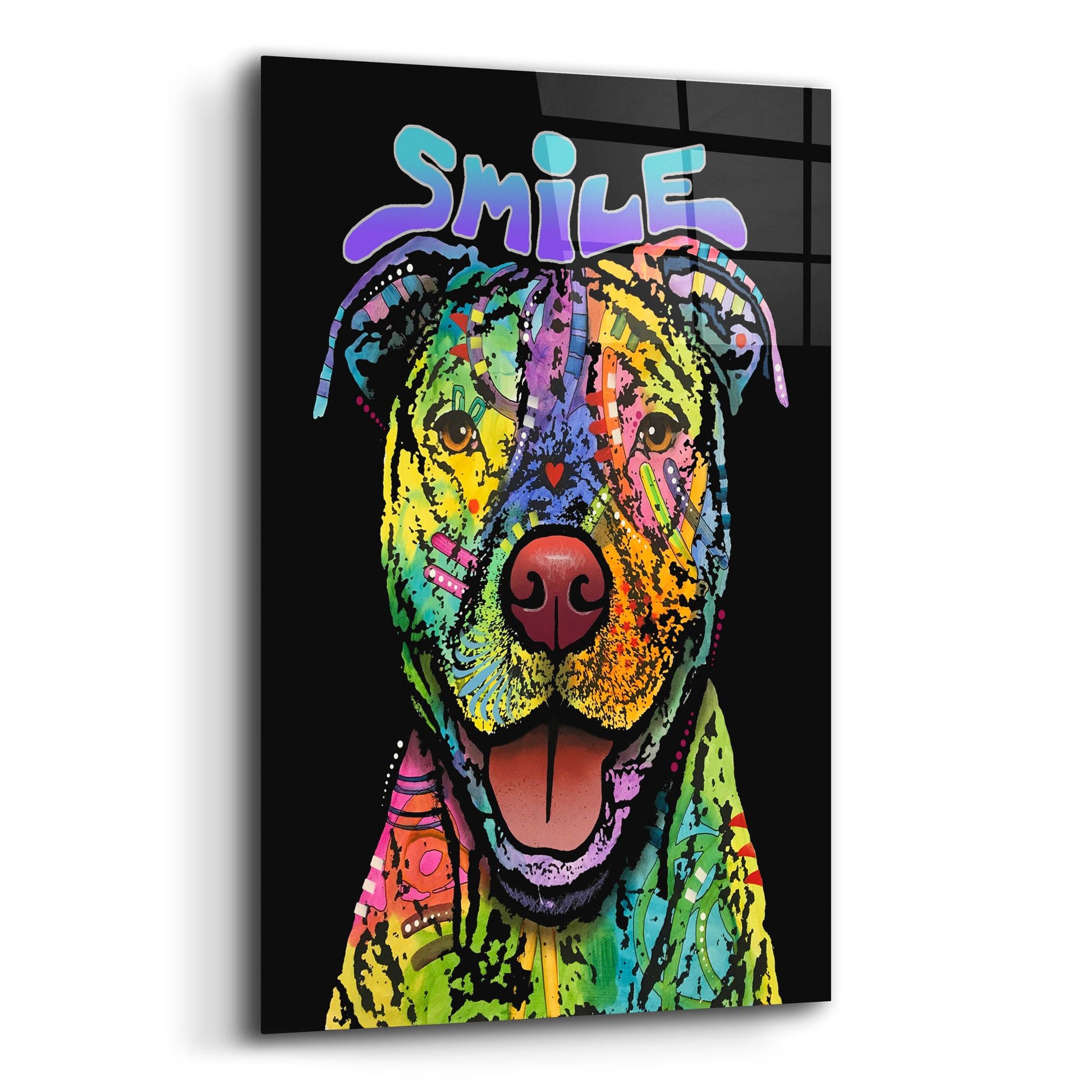 Epic Art 'That Smile' by Dean Russo Studios, Acrylic Glass Wall Art,12x16