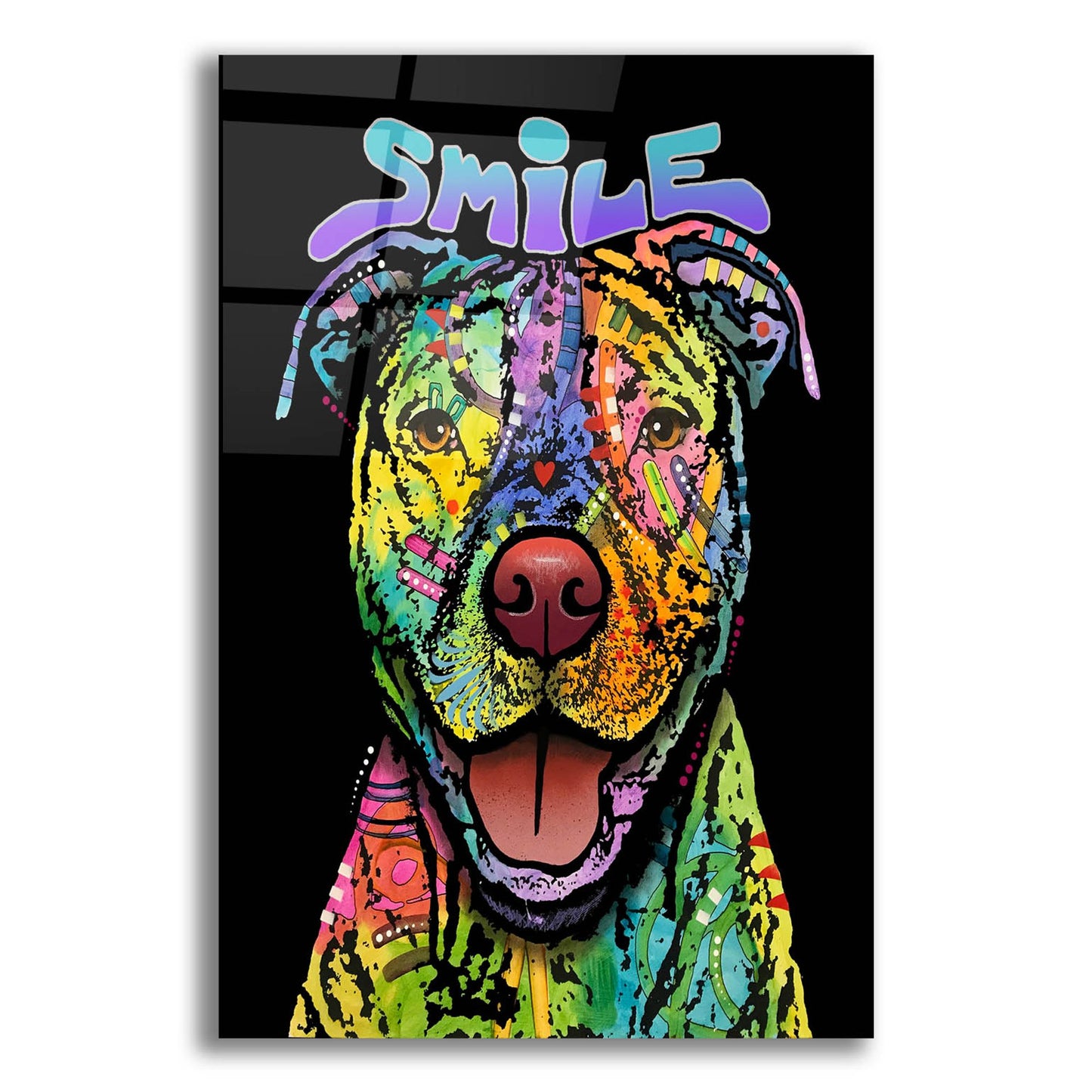 Epic Art 'That Smile' by Dean Russo Studios, Acrylic Glass Wall Art,12x16