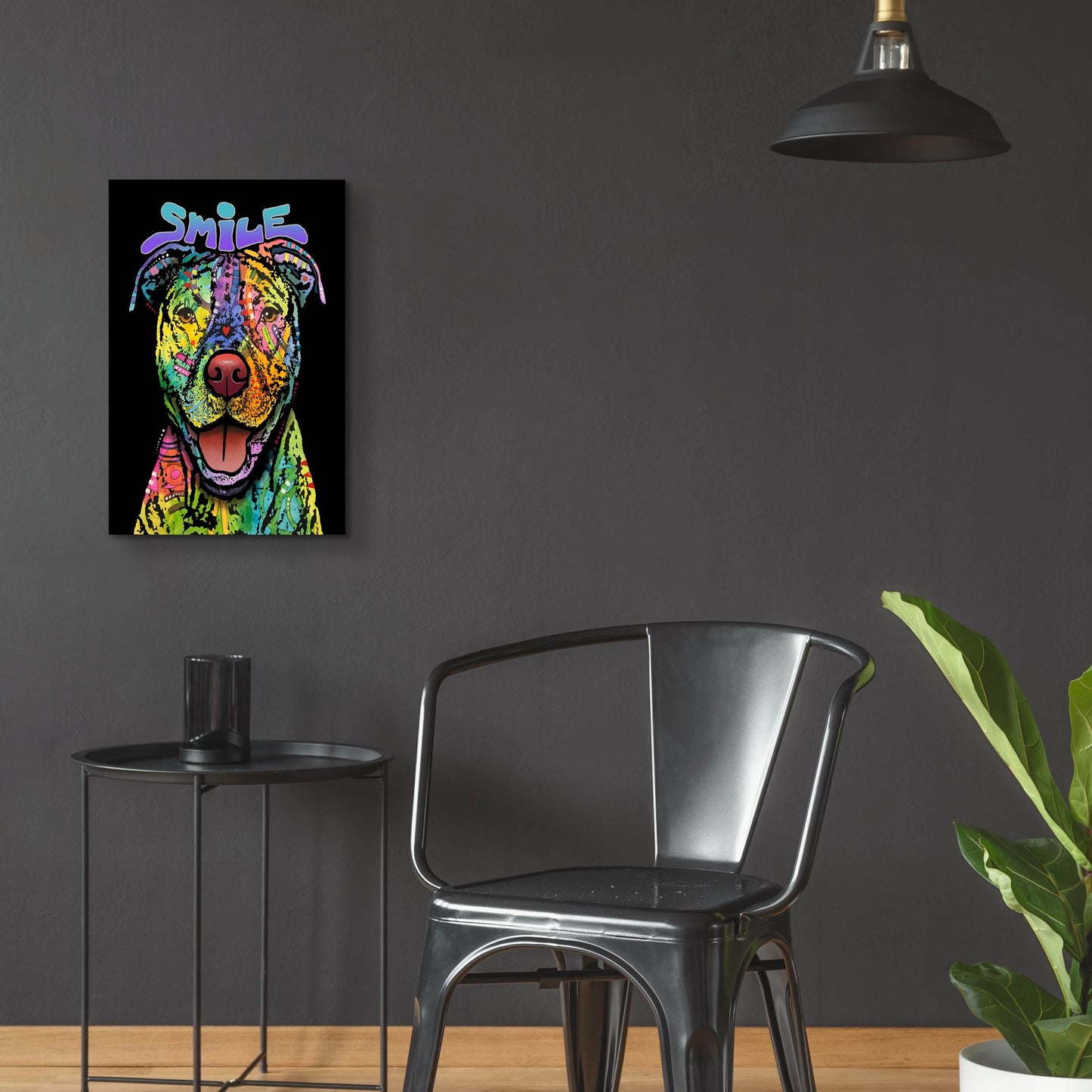 Epic Art 'That Smile' by Dean Russo Studios, Acrylic Glass Wall Art,16x24