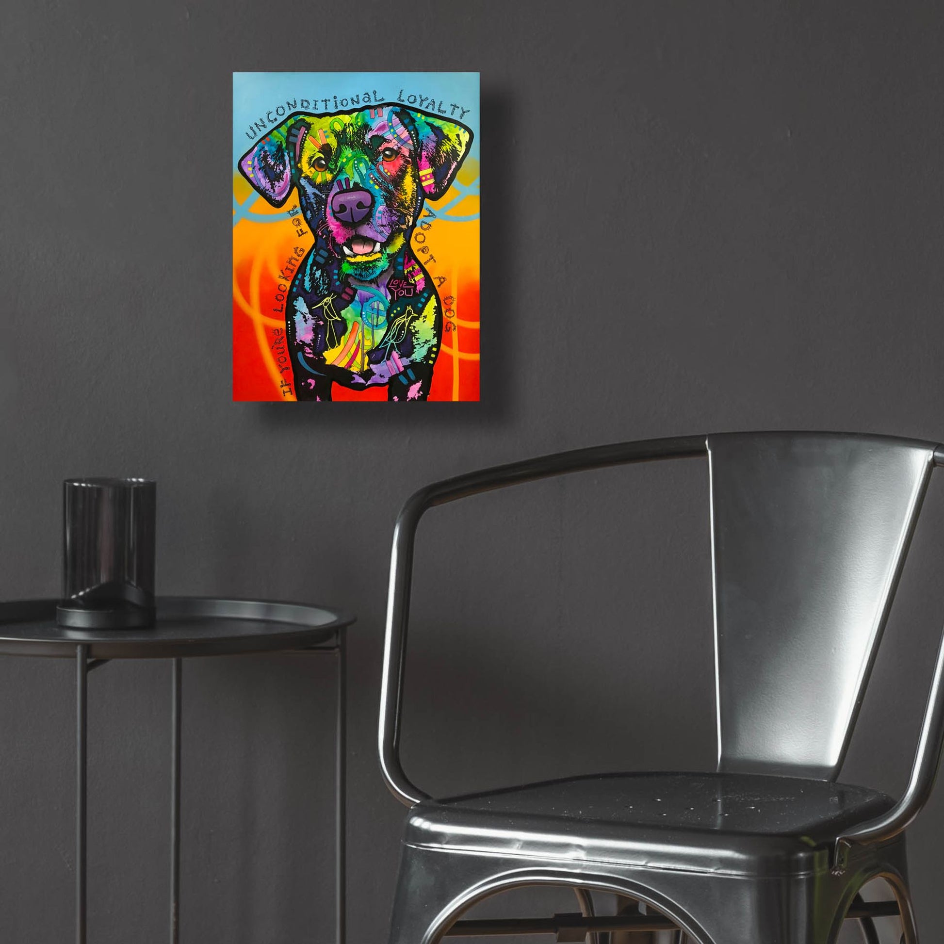 Epic Art 'Unconditional Loyalty' by Dean Russo Studios, Acrylic Glass Wall Art,12x16