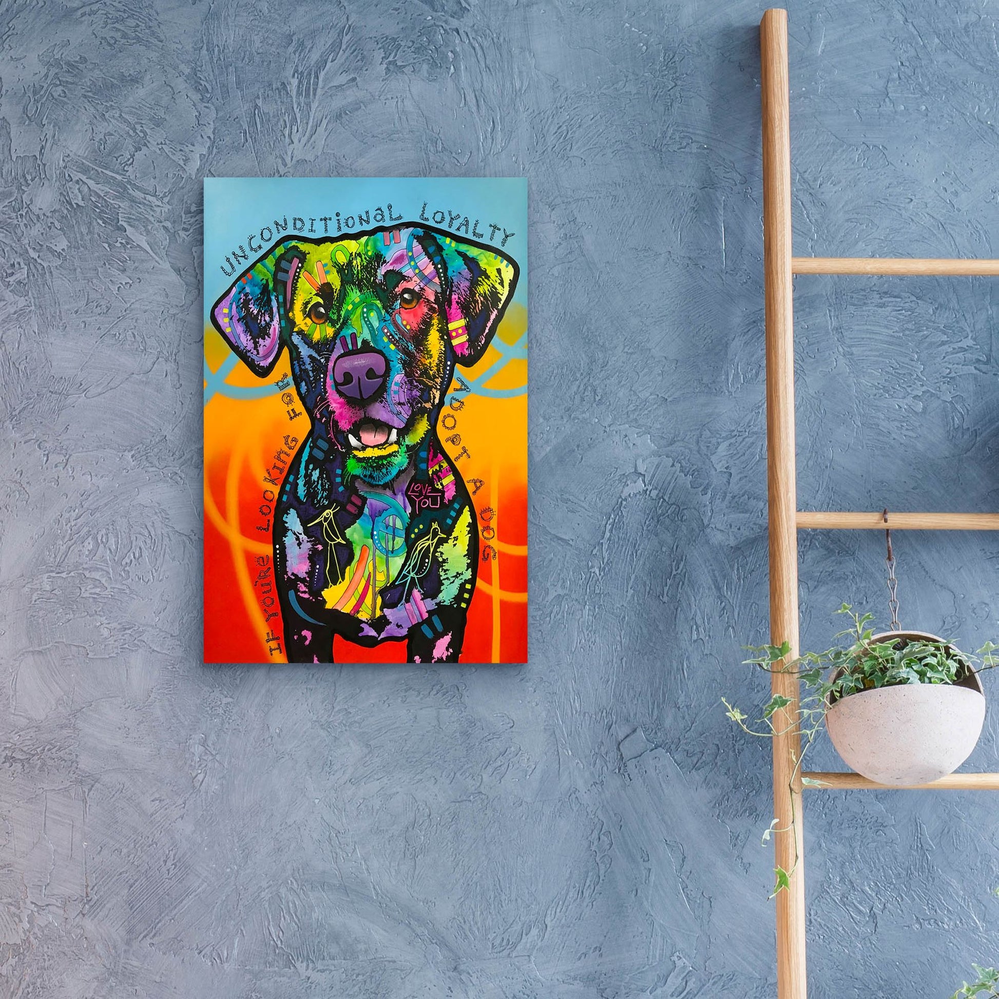 Epic Art 'Unconditional Loyalty' by Dean Russo Studios, Acrylic Glass Wall Art,16x24