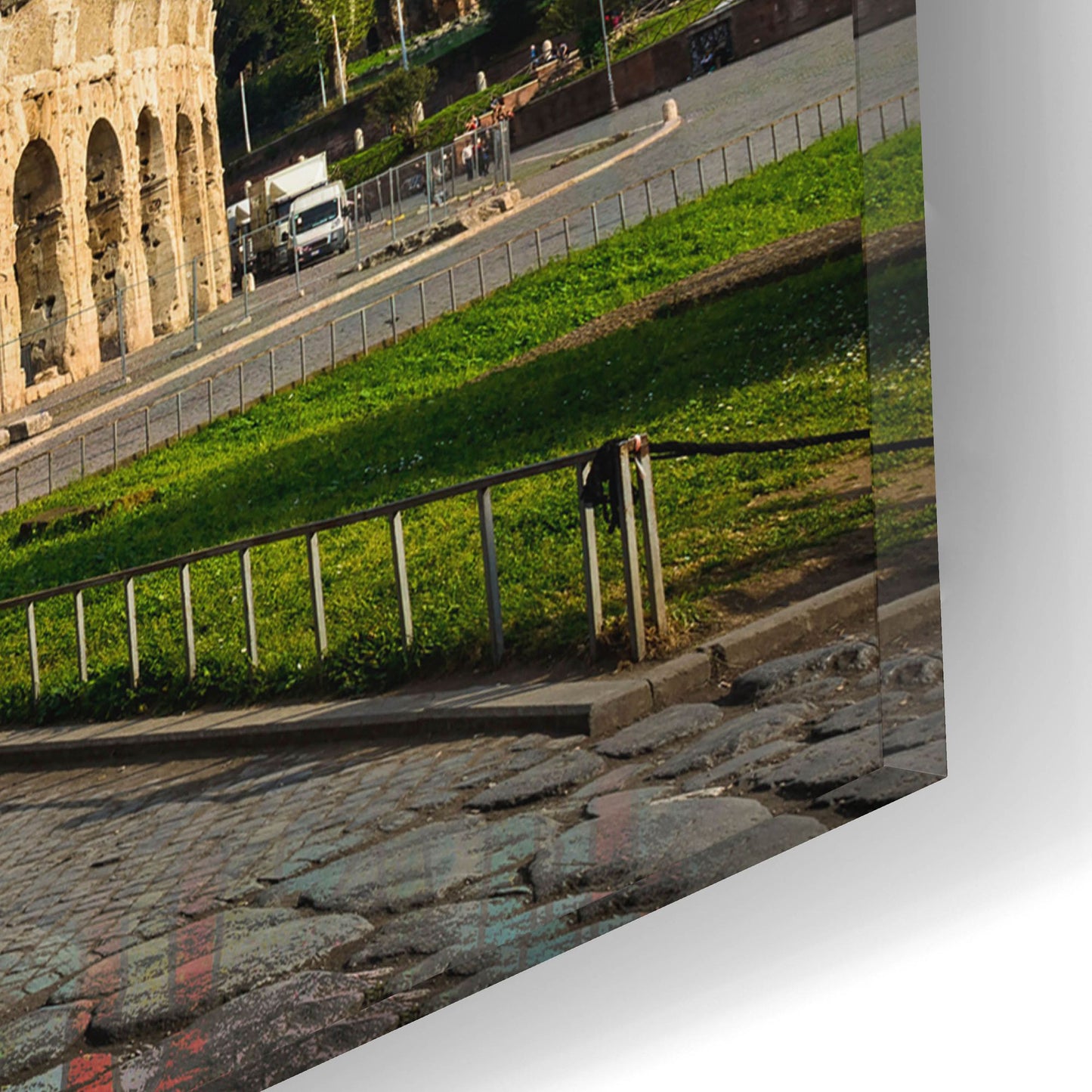 Epic Art 'Colosseum Exposed' by Dean Russo Studios, Acrylic Glass Wall Art,16x12