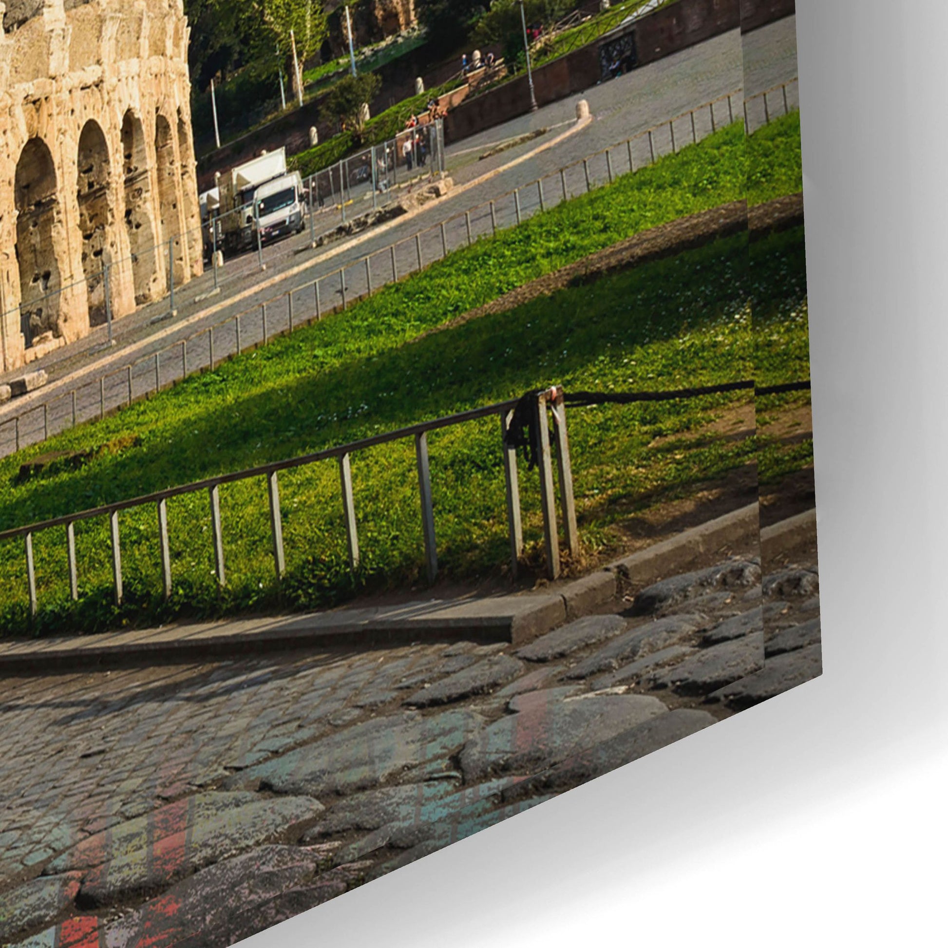Epic Art 'Colosseum Exposed' by Dean Russo Studios, Acrylic Glass Wall Art,24x16