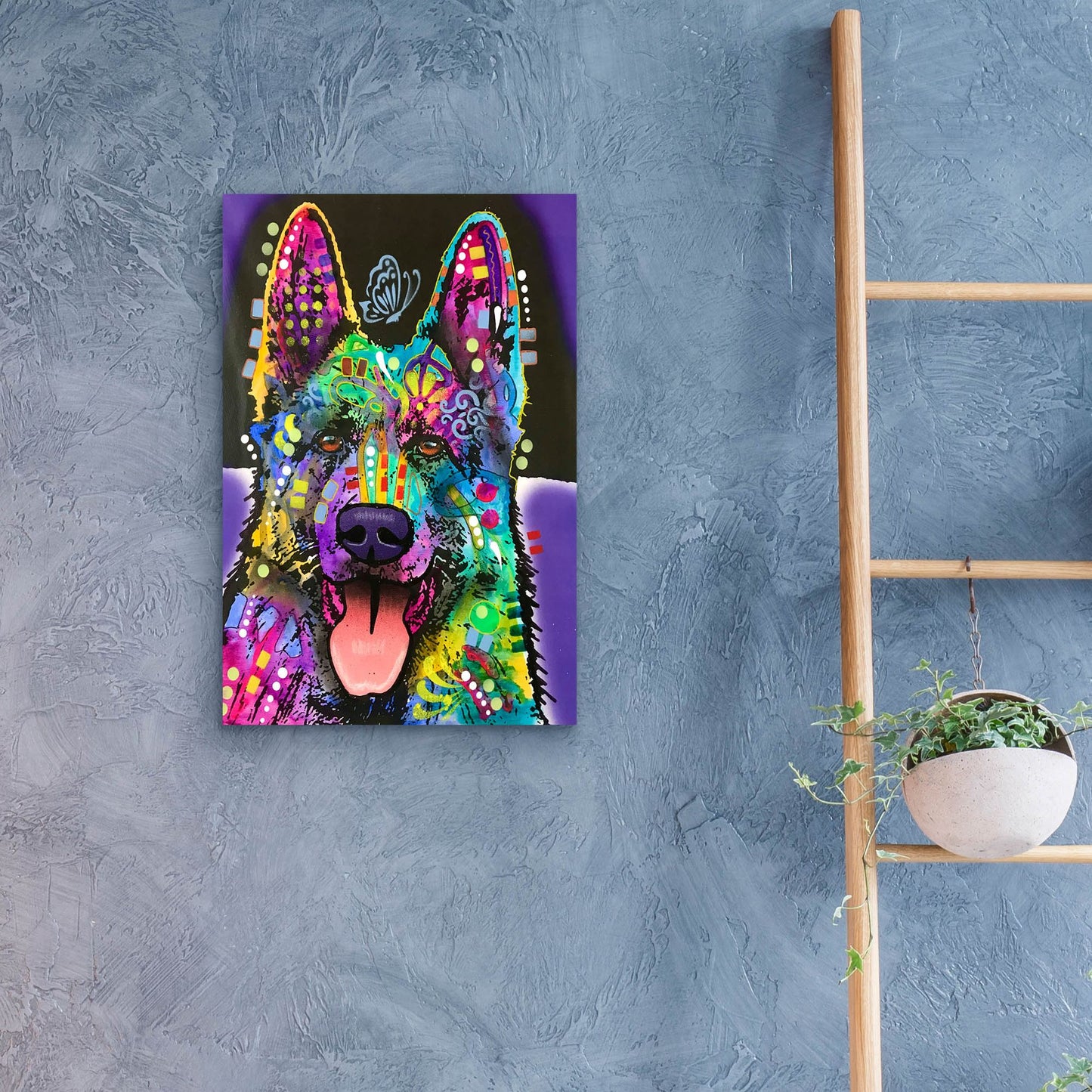 Epic Art 'Butterfly Shepherd' by Dean Russo Studios, Acrylic Glass Wall Art,16x24