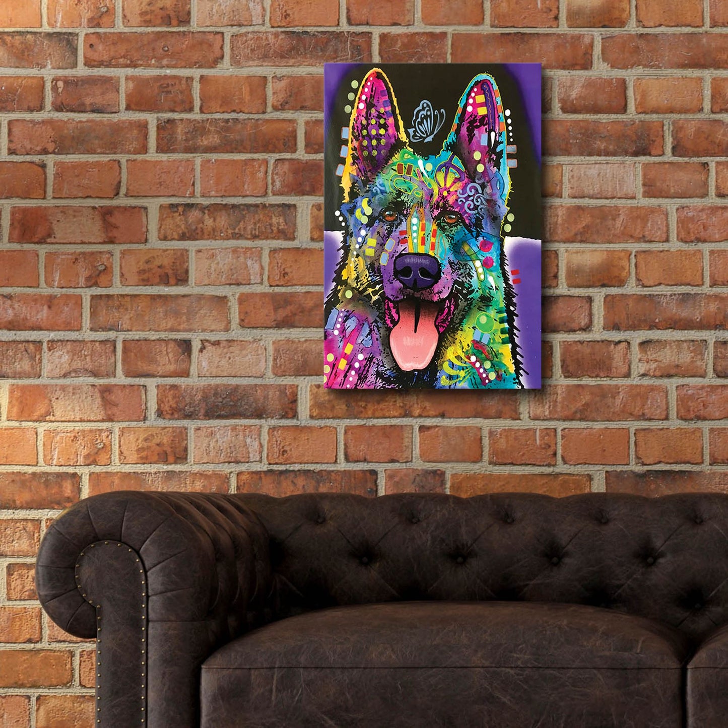 Epic Art 'Butterfly Shepherd' by Dean Russo Studios, Acrylic Glass Wall Art,16x24