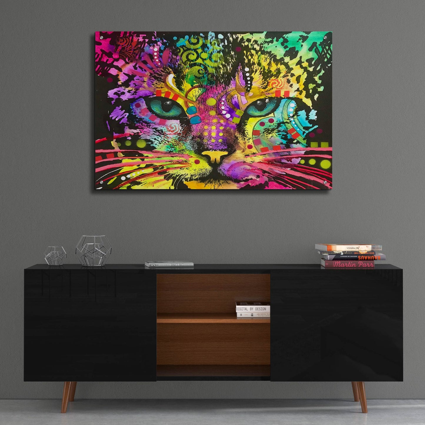 Epic Art 'Don't Look Away' by Dean Russo Studios, Acrylic Glass Wall Art,36x24