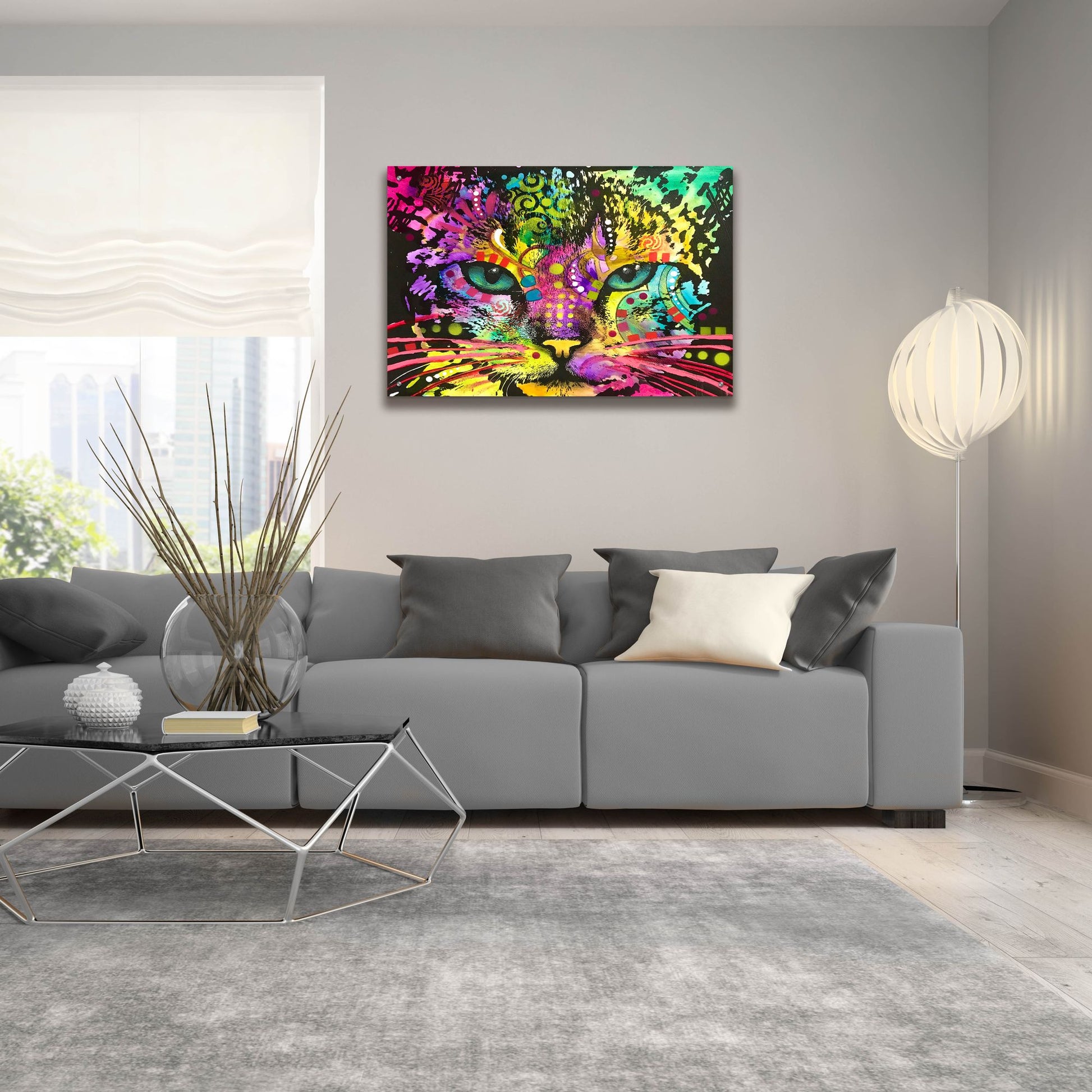 Epic Art 'Don't Look Away' by Dean Russo Studios, Acrylic Glass Wall Art,36x24