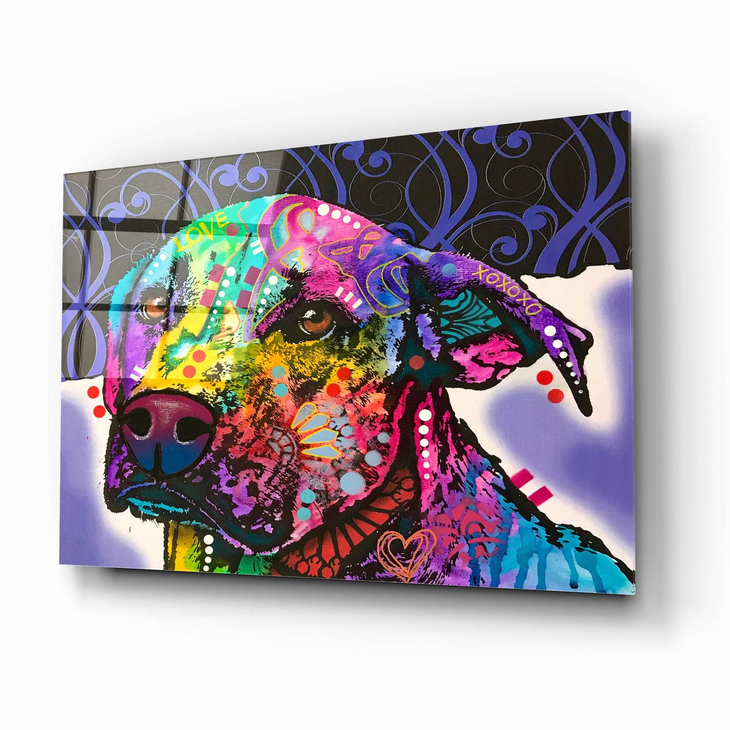 Epic Art 'Expression' by Dean Russo Studios, Acrylic Glass Wall Art,16x12