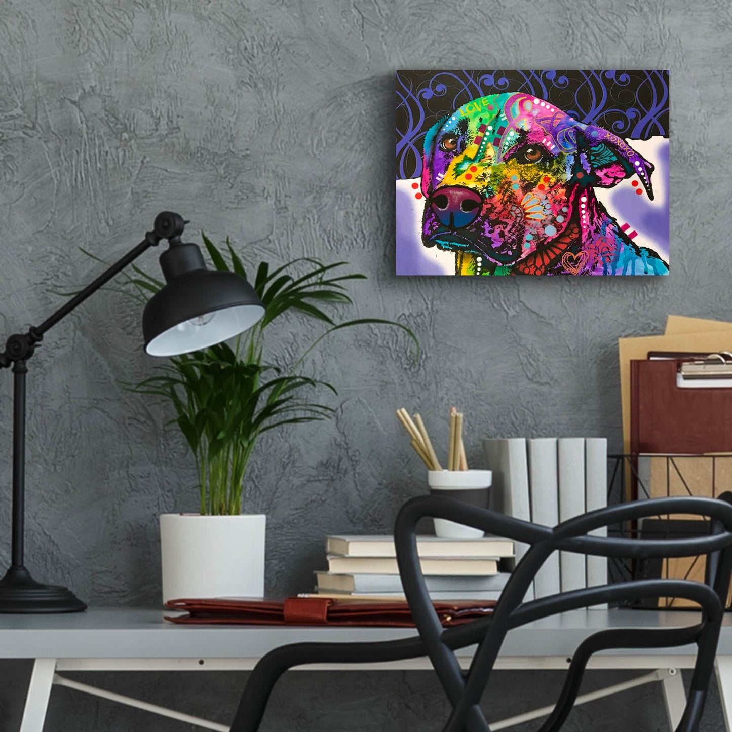 Epic Art 'Expression' by Dean Russo Studios, Acrylic Glass Wall Art,16x12