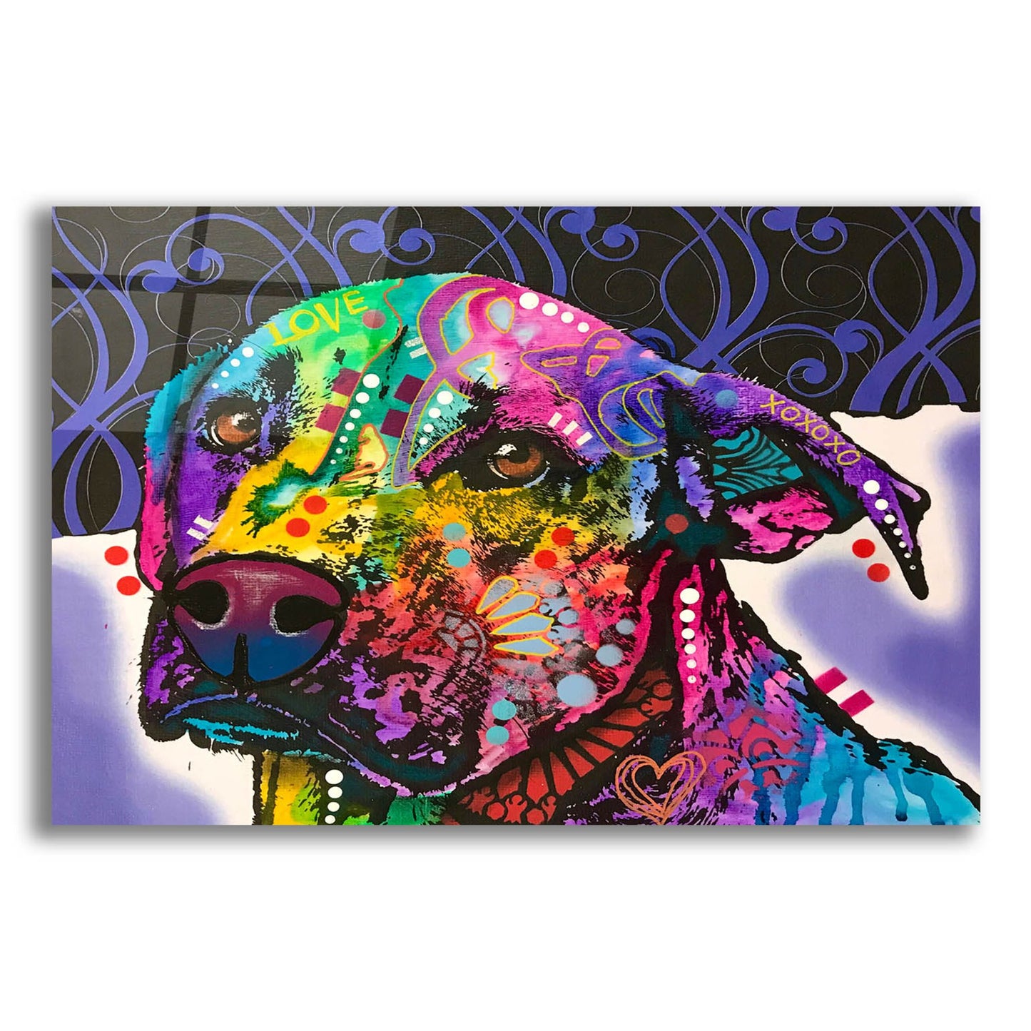 Epic Art 'Expression' by Dean Russo Studios, Acrylic Glass Wall Art,24x16