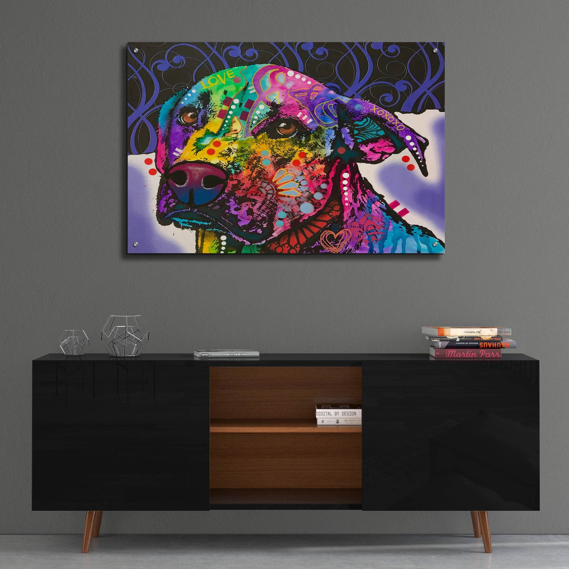 Epic Art 'Expression' by Dean Russo Studios, Acrylic Glass Wall Art,36x24