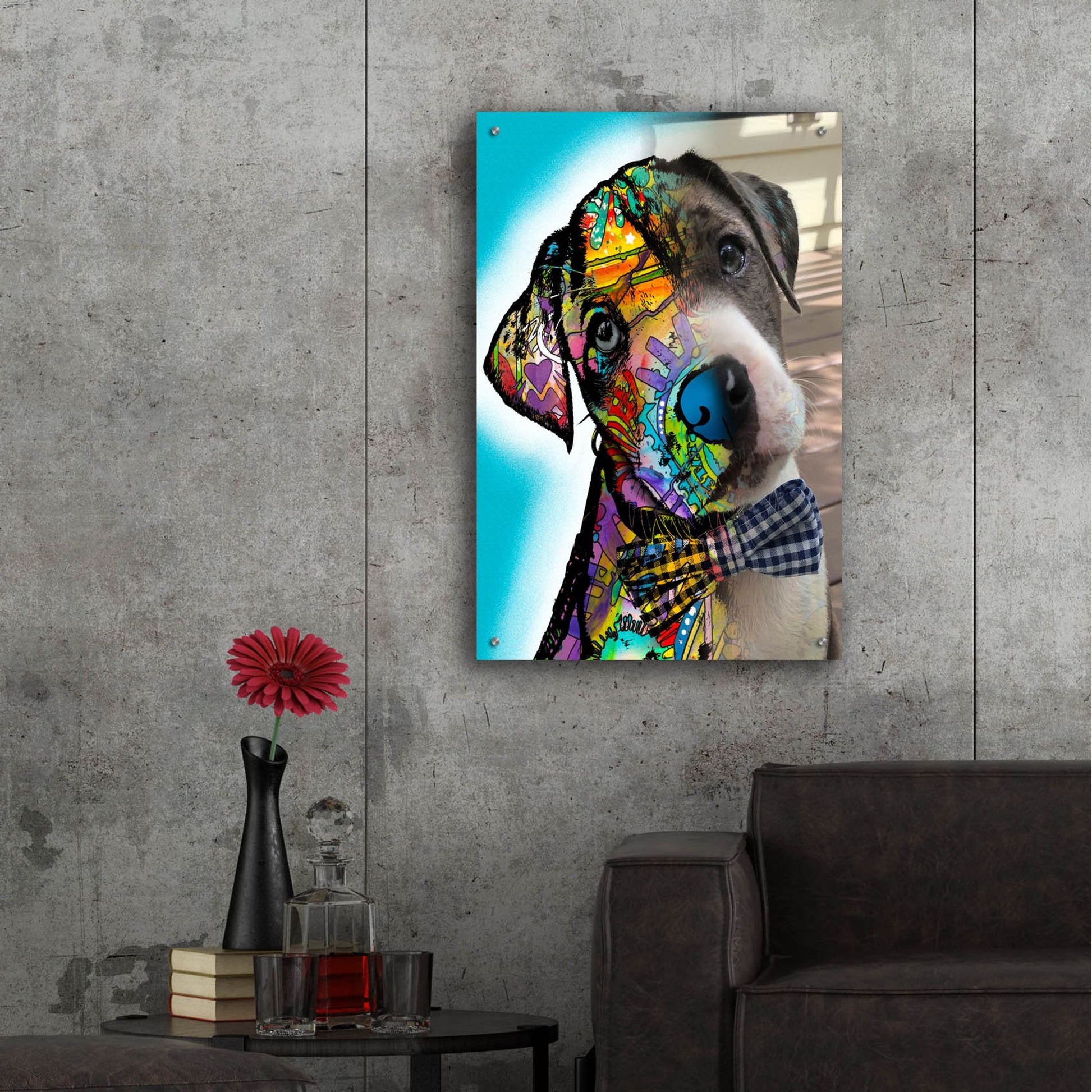 Epic Art 'Ferdinand' by Dean Russo Studios, Acrylic Glass Wall Art,24x36