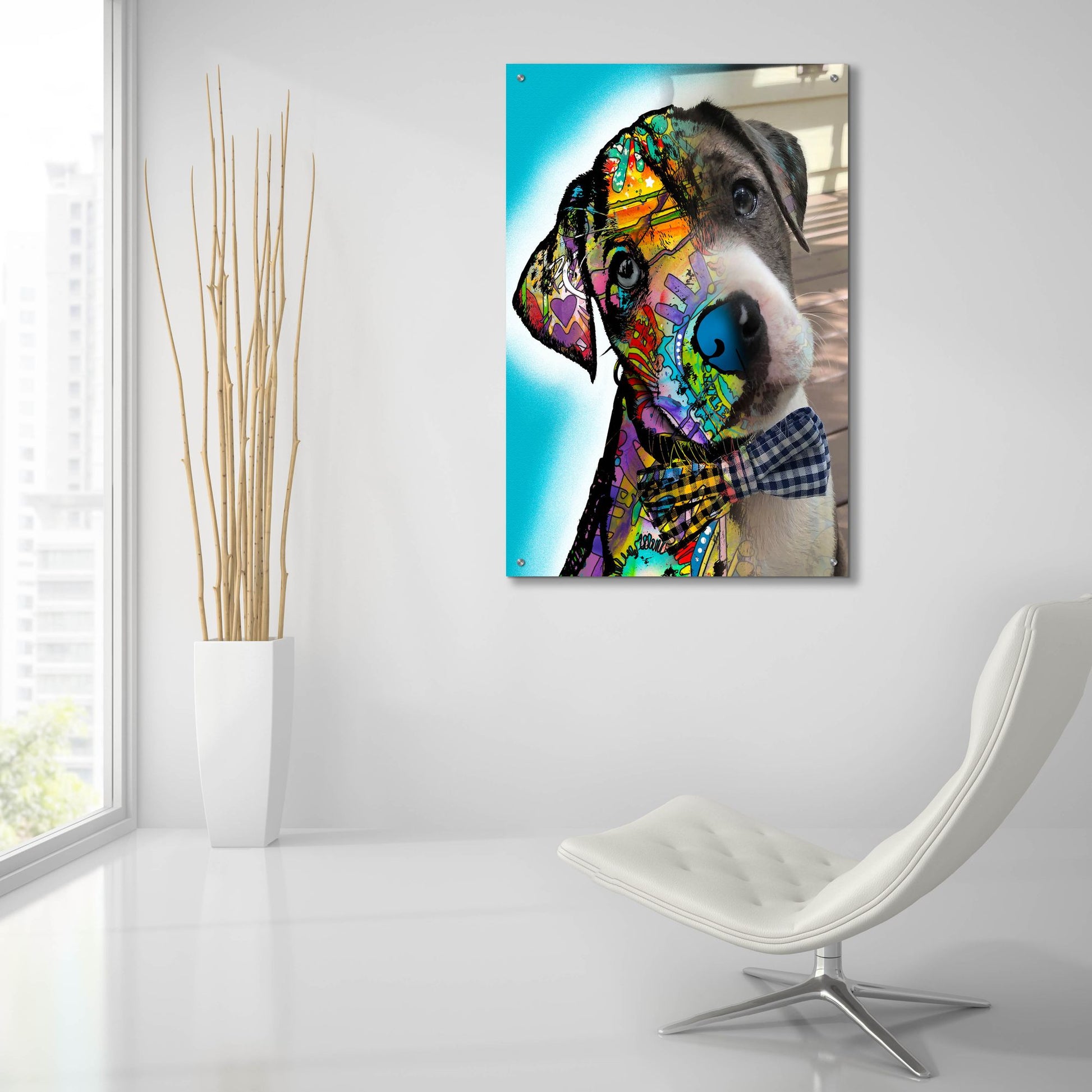 Epic Art 'Ferdinand' by Dean Russo Studios, Acrylic Glass Wall Art,24x36