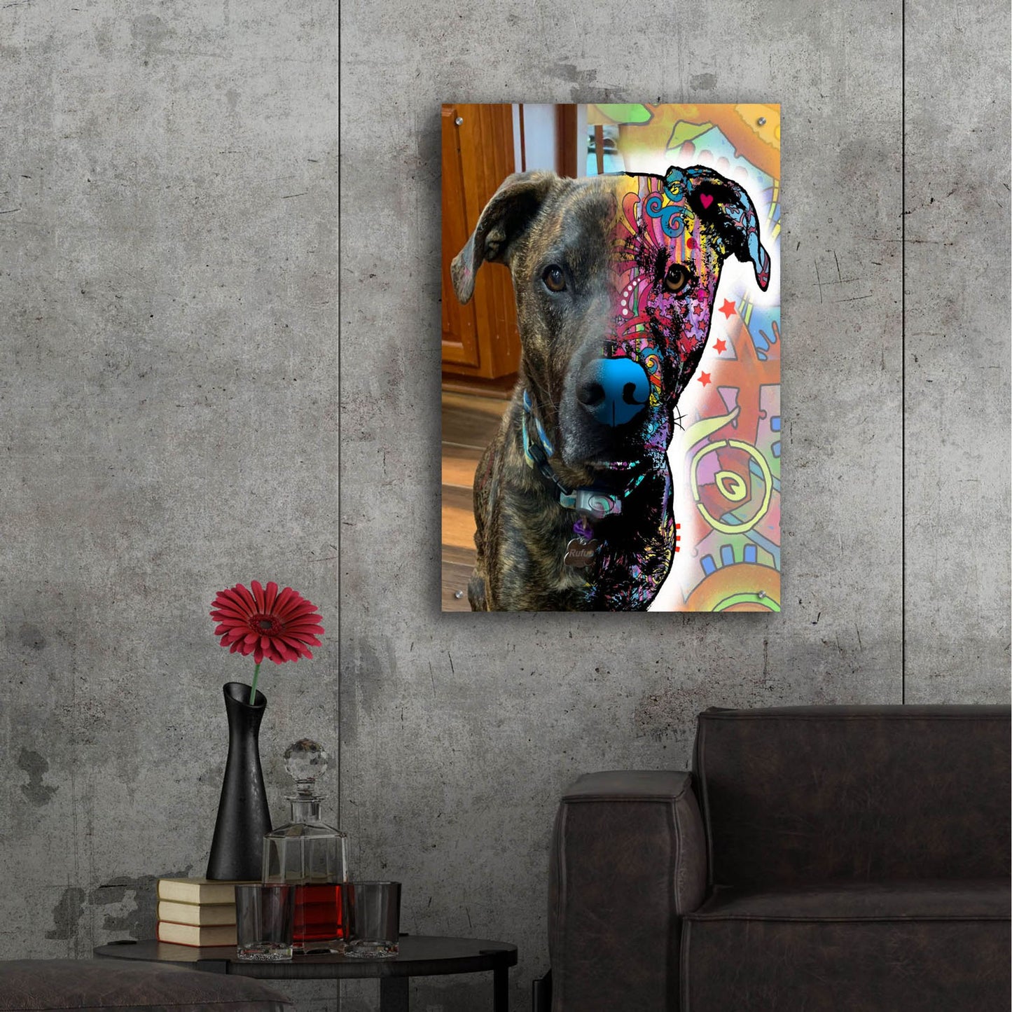 Epic Art 'Jennifer De Vries 2' by Dean Russo Studios, Acrylic Glass Wall Art,24x36