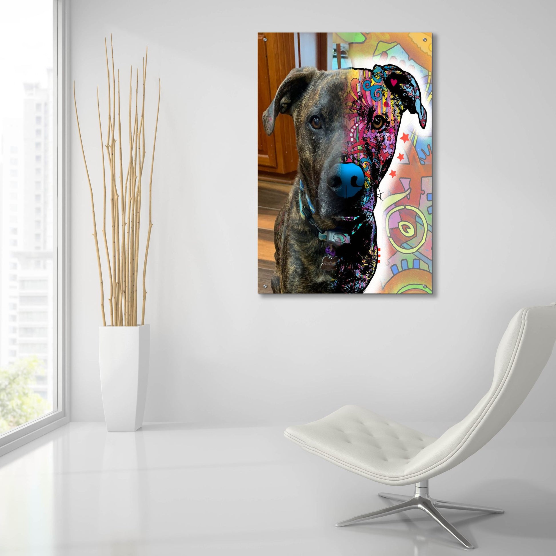 Epic Art 'Jennifer De Vries 2' by Dean Russo Studios, Acrylic Glass Wall Art,24x36