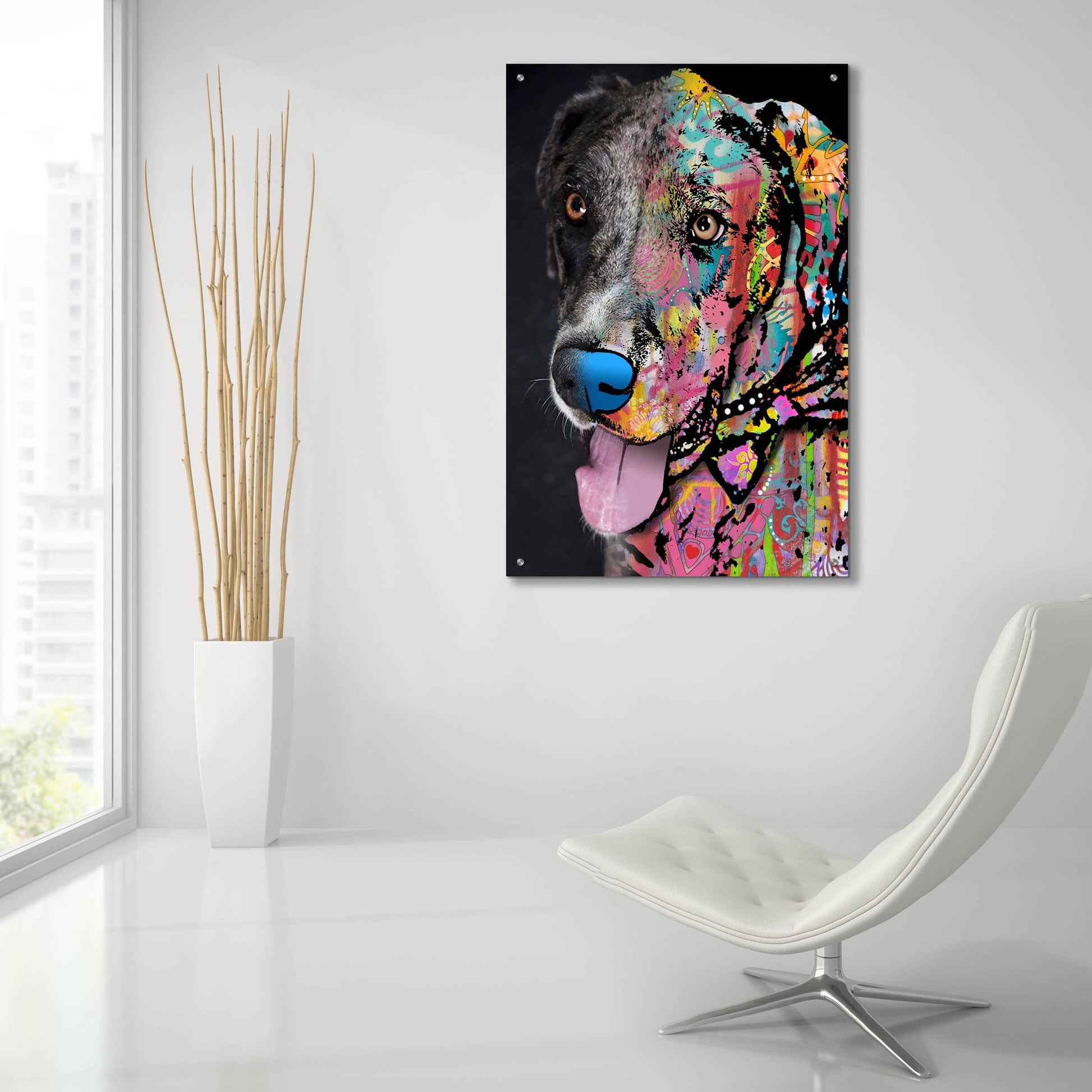 Epic Art 'Julie Beasley_Color' by Dean Russo Studios, Acrylic Glass Wall Art,24x36