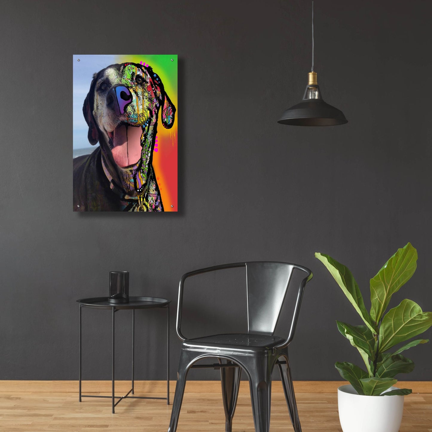 Epic Art 'Michelle King_Harley Lane' by Dean Russo Studios, Acrylic Glass Wall Art,24x36