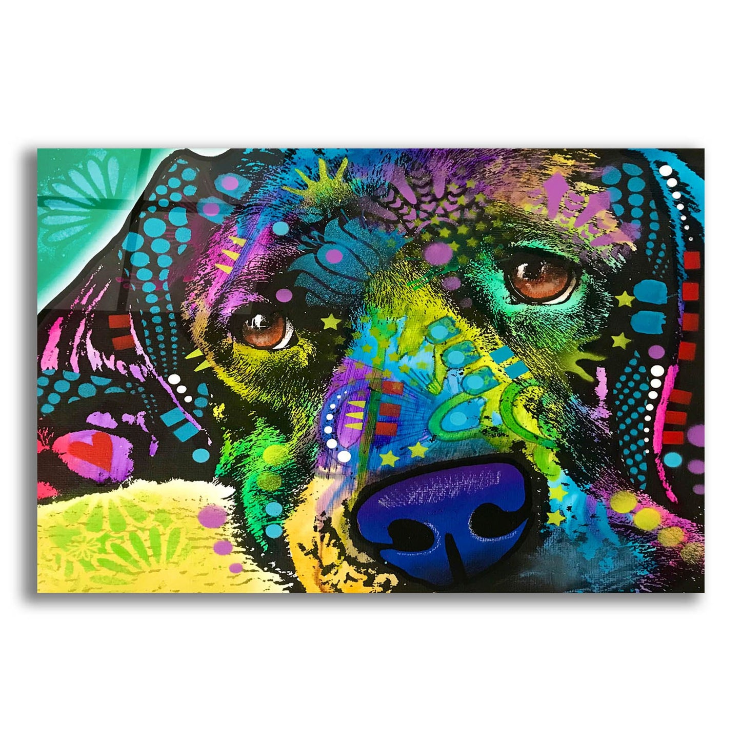 Epic Art 'That Happy Place' by Dean Russo Studios, Acrylic Glass Wall Art,24x16