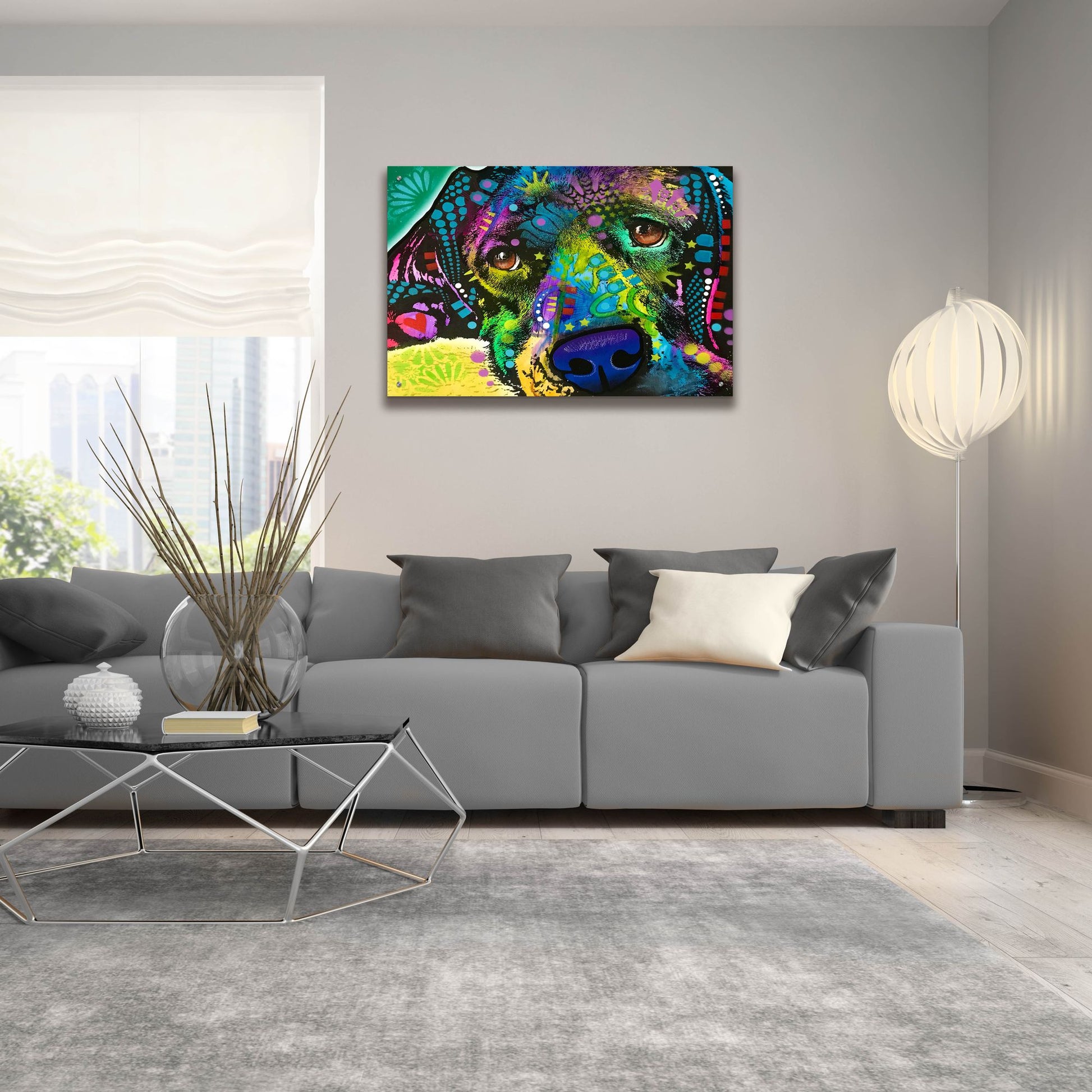 Epic Art 'That Happy Place' by Dean Russo Studios, Acrylic Glass Wall Art,36x24