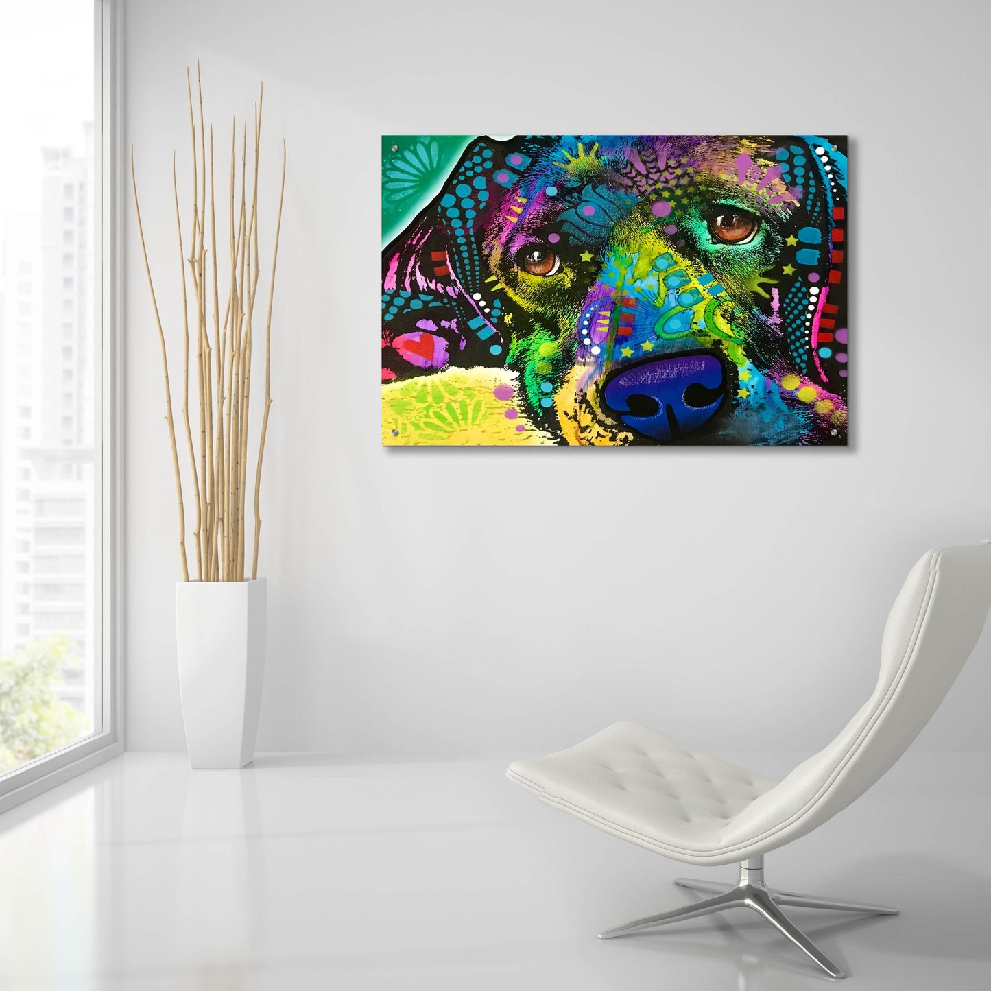 Epic Art 'That Happy Place' by Dean Russo Studios, Acrylic Glass Wall Art,36x24