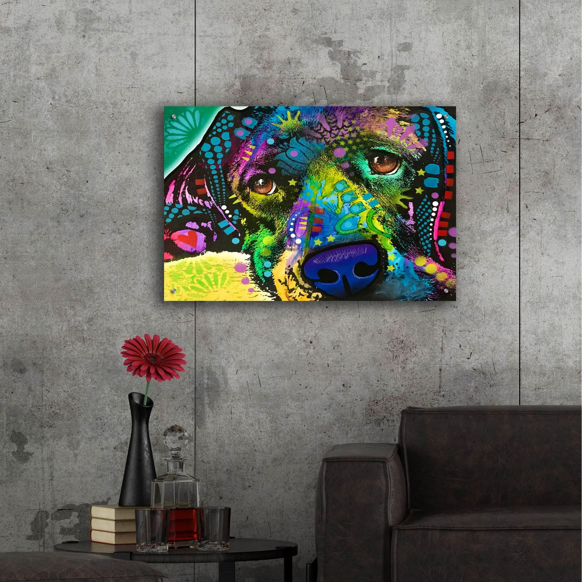 Epic Art 'That Happy Place' by Dean Russo Studios, Acrylic Glass Wall Art,36x24