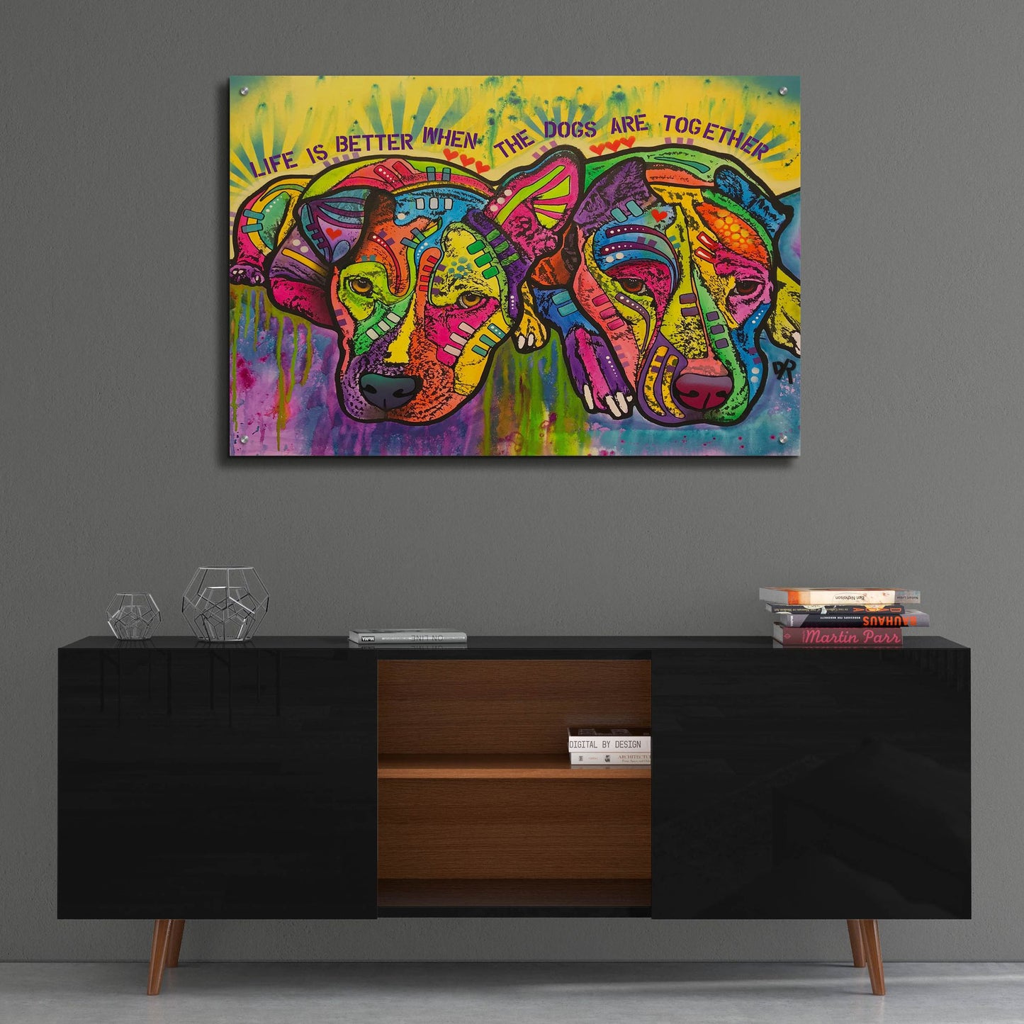 Epic Art 'Together' by Dean Russo Studios, Acrylic Glass Wall Art,36x24