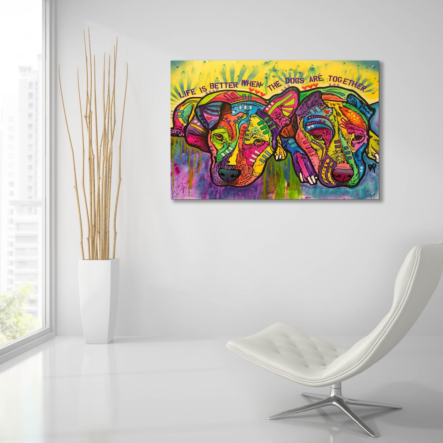 Epic Art 'Together' by Dean Russo Studios, Acrylic Glass Wall Art,36x24