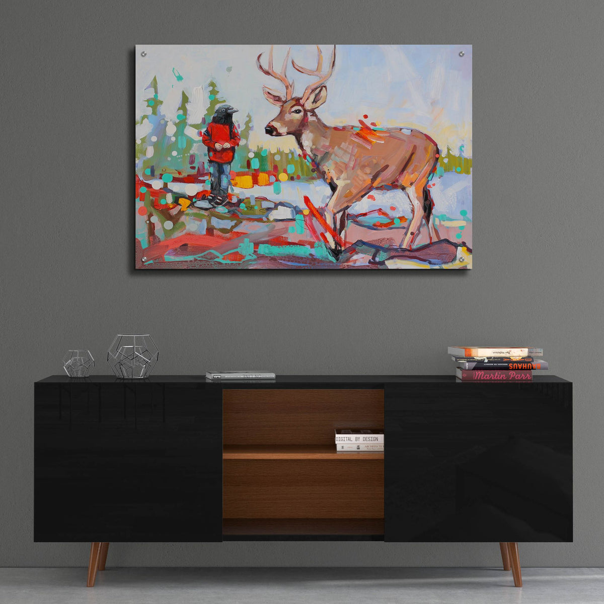 Epic Art ' Love Letters' by Adam Swanson, Acrylic Glass Wall Art,36x24