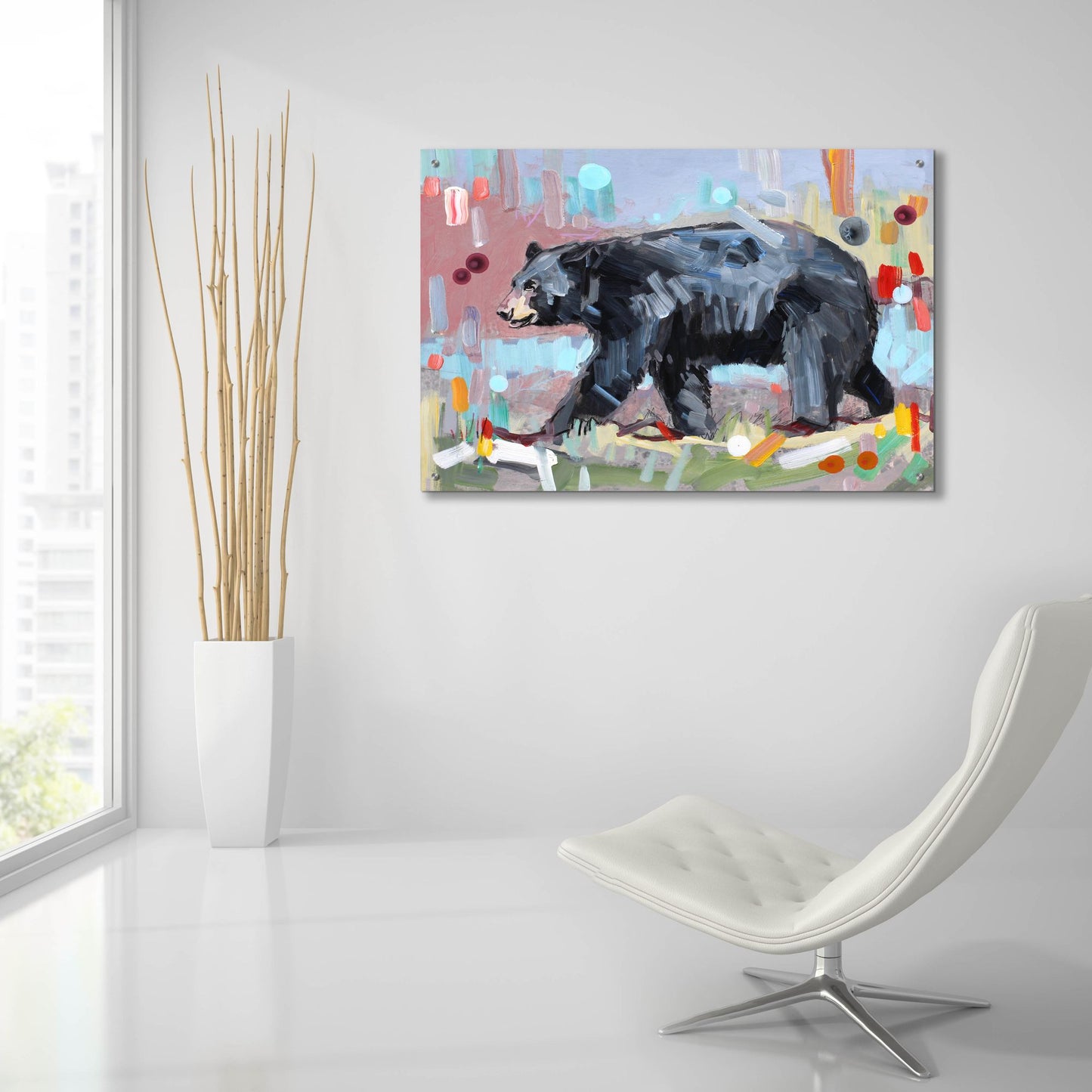 Epic Art ' Wild Heart' by Adam Swanson, Acrylic Glass Wall Art,36x24