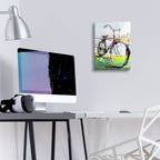 Epic Art ' Get My Feet Up' by Adam Swanson, Acrylic Glass Wall Art,12x16